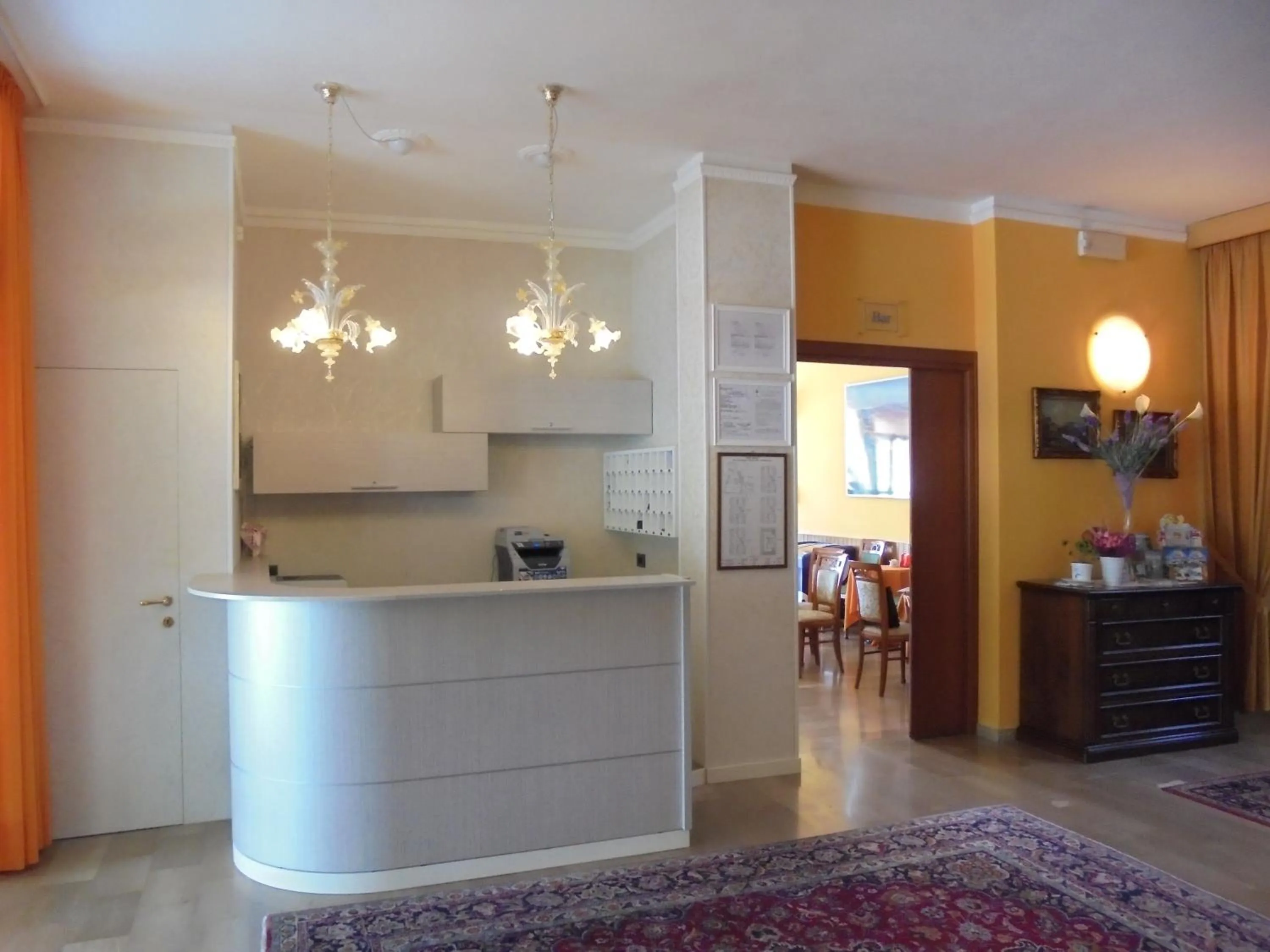 Lobby or reception in Hotel Nevada