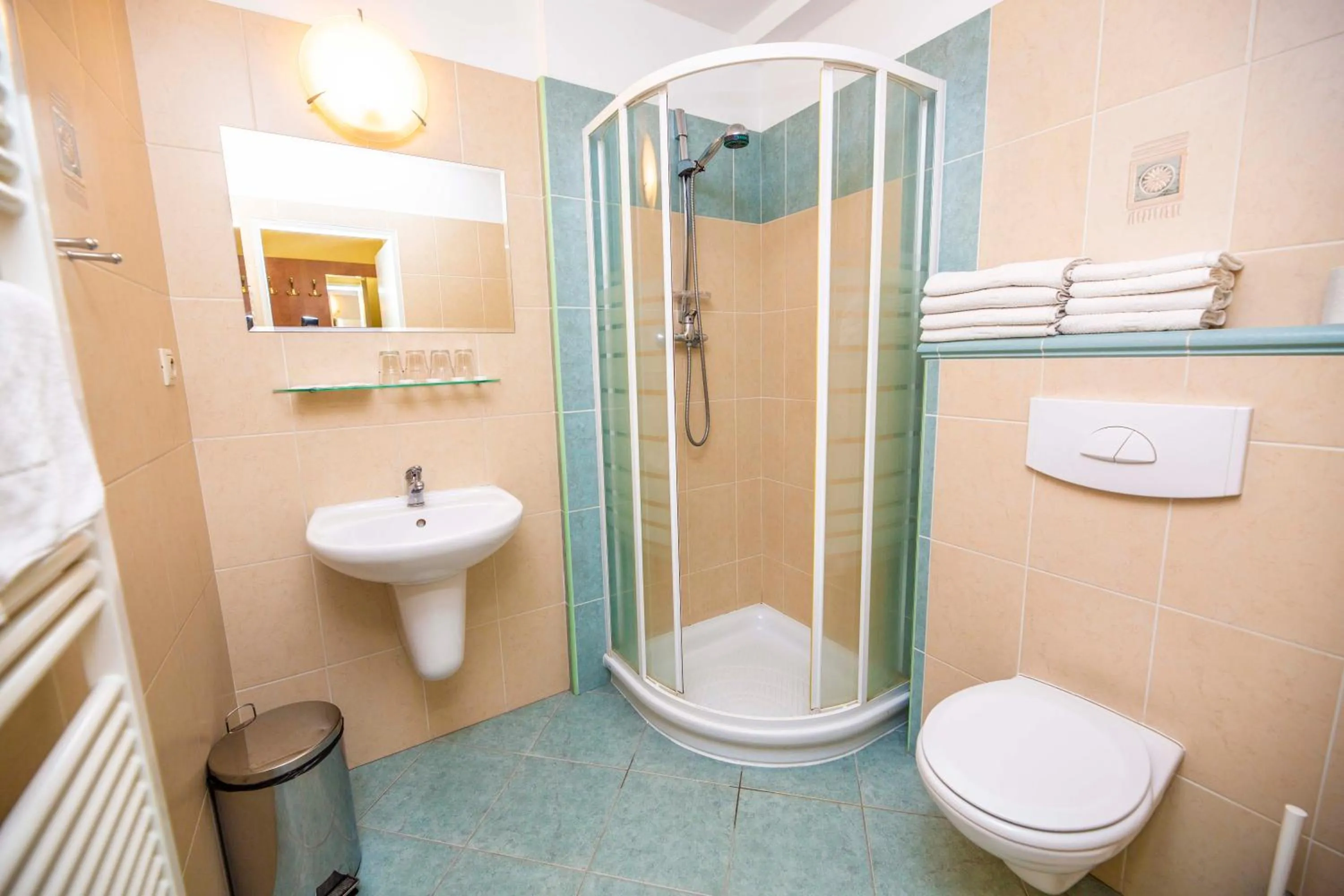 Shower in Pension KA.PR