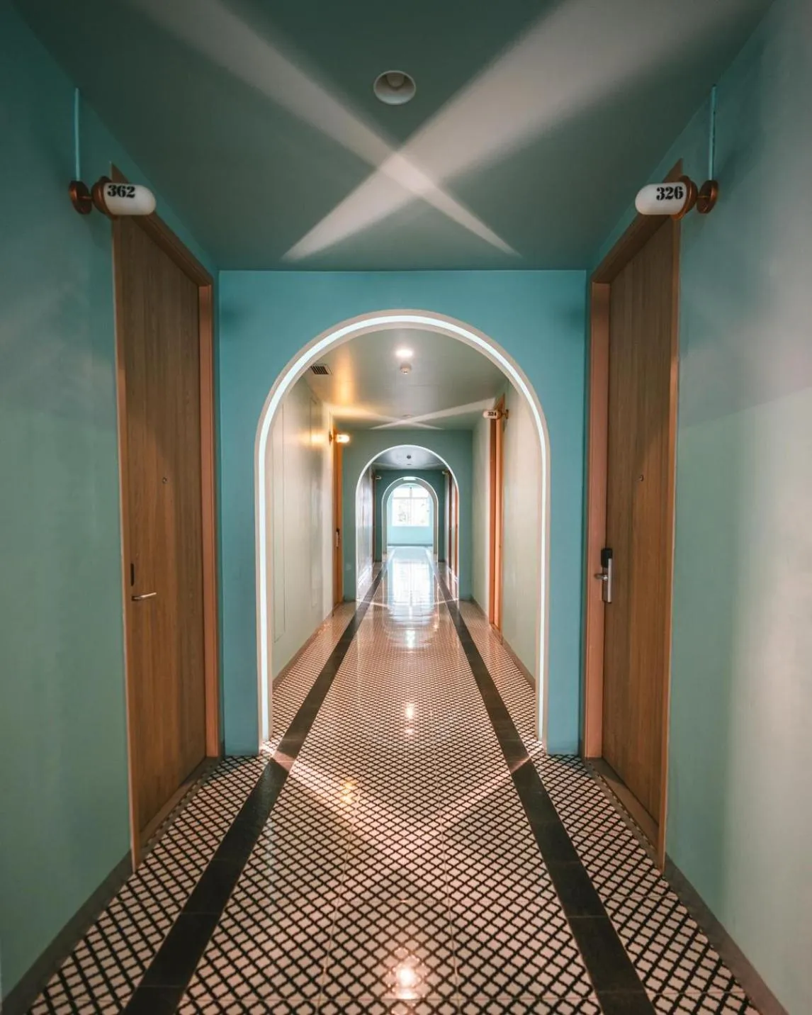 Decorative detail in Miami Hotel Bangkok