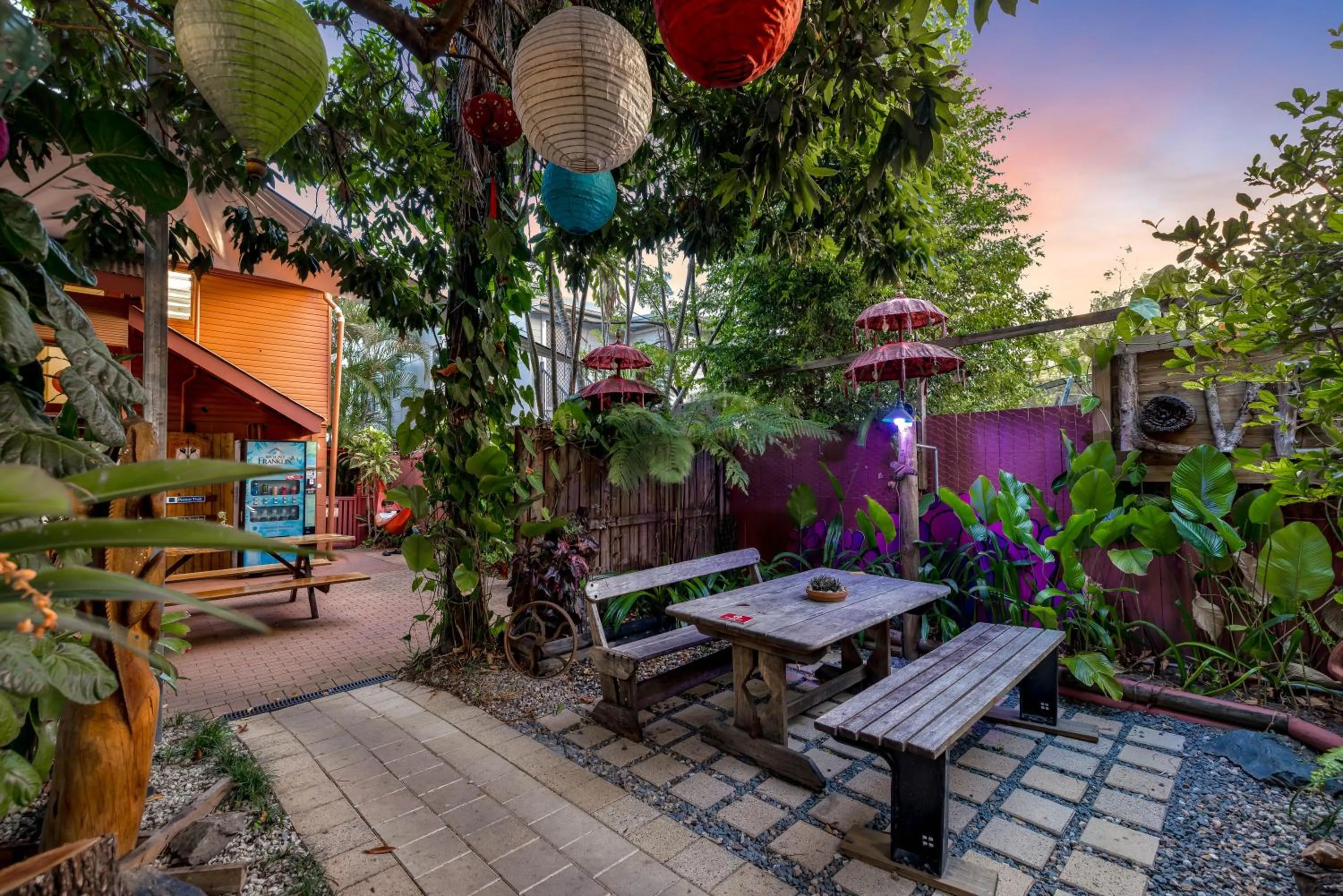 Garden in Travellers Oasis