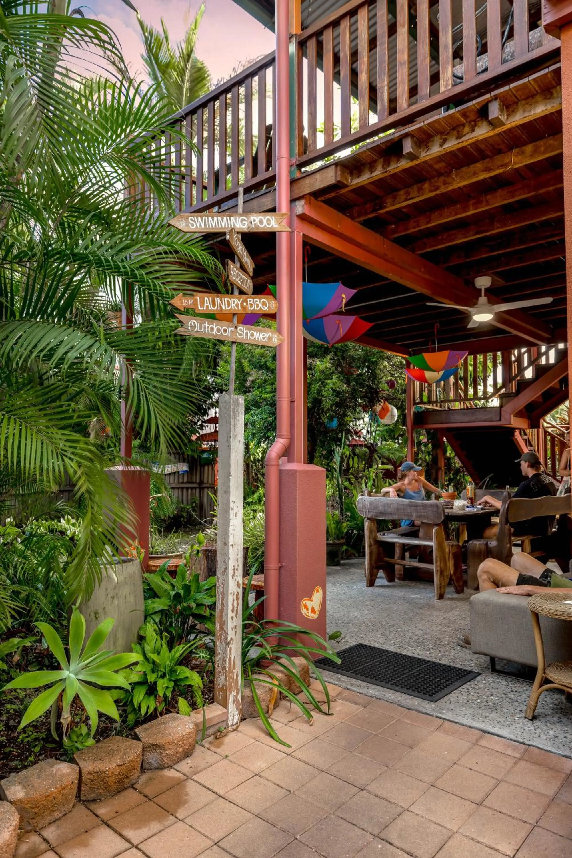 Garden in Travellers Oasis