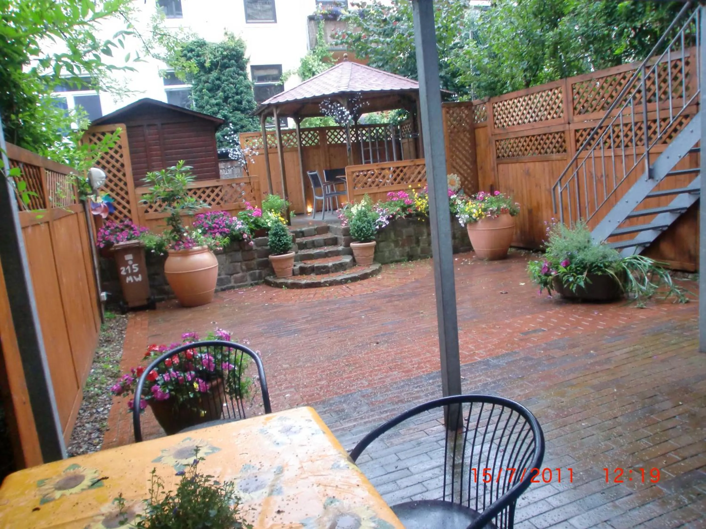 Garden in Aparthotel Marion Weber