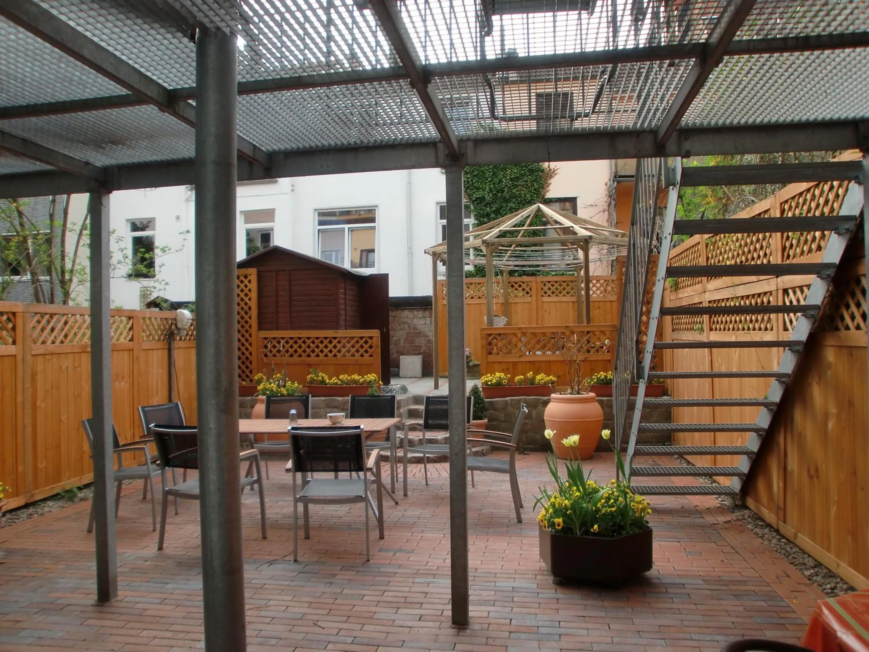 Garden in Aparthotel Marion Weber