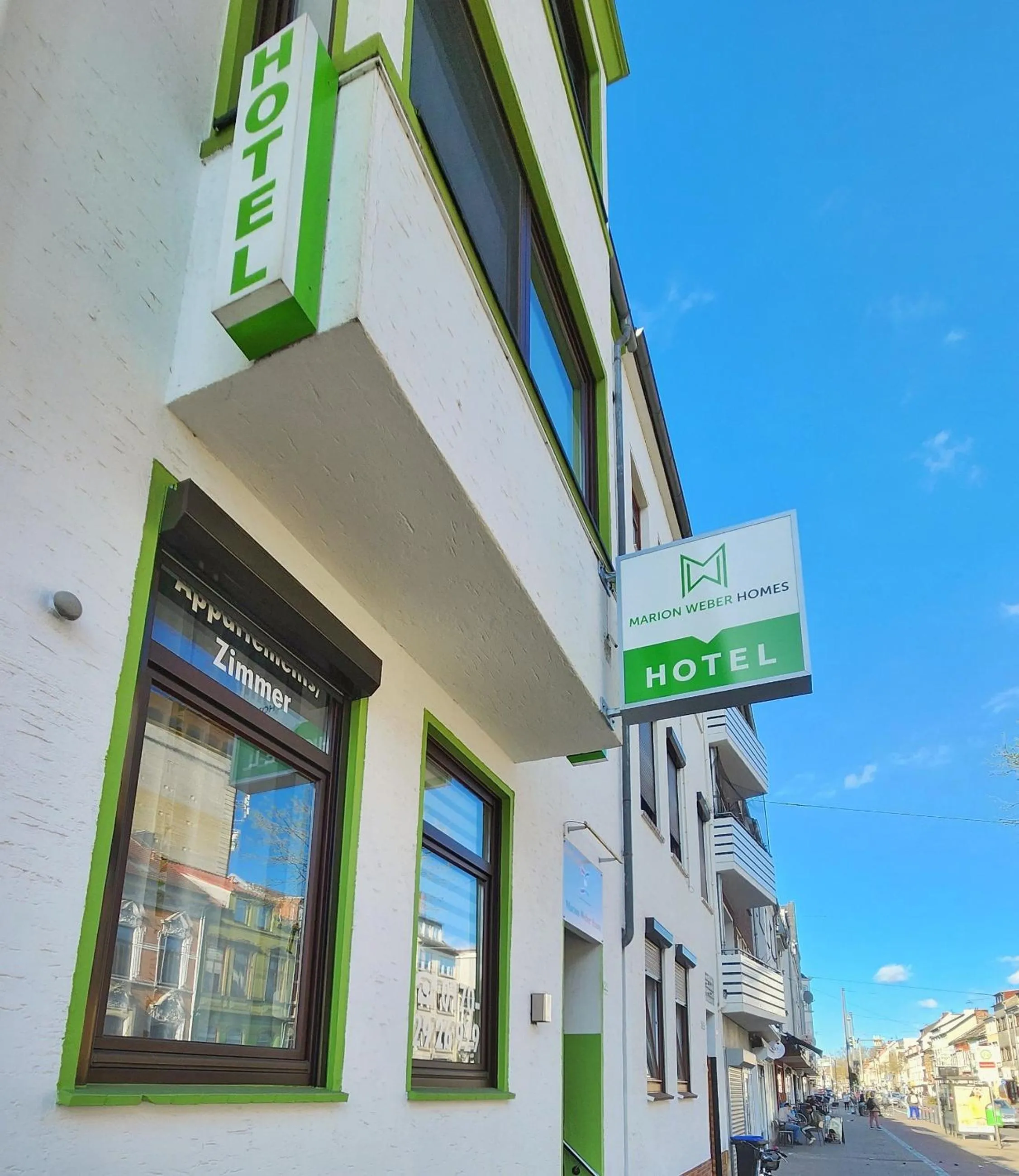 Facade/entrance in Aparthotel Marion Weber