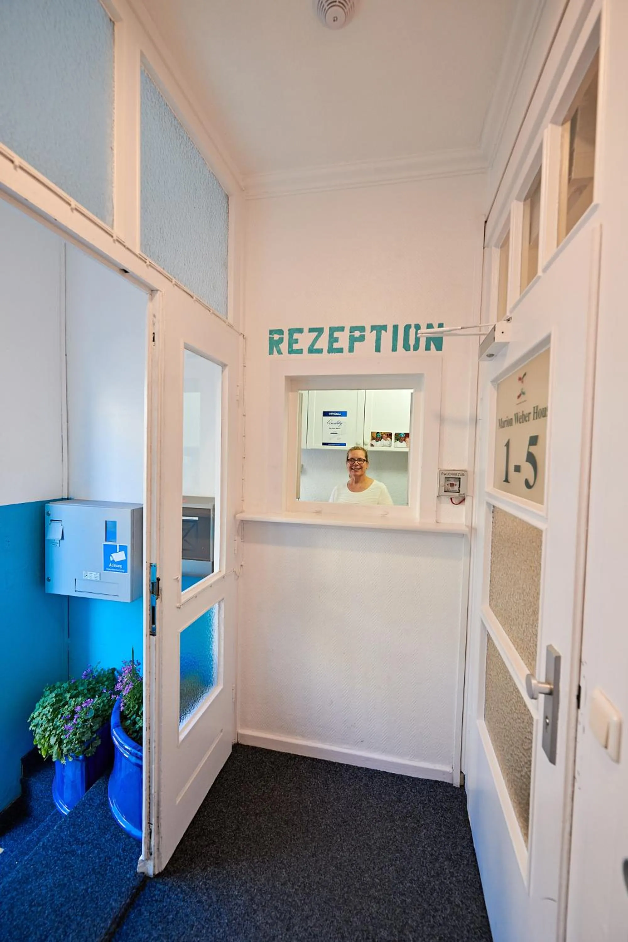 Lobby or reception in Aparthotel Marion Weber