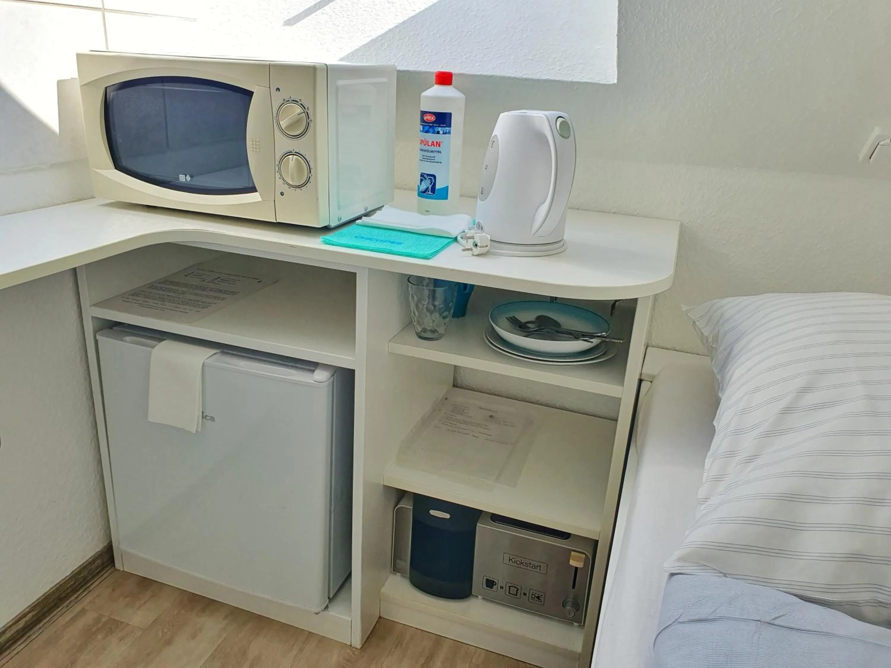 Bed in Aparthotel Marion Weber