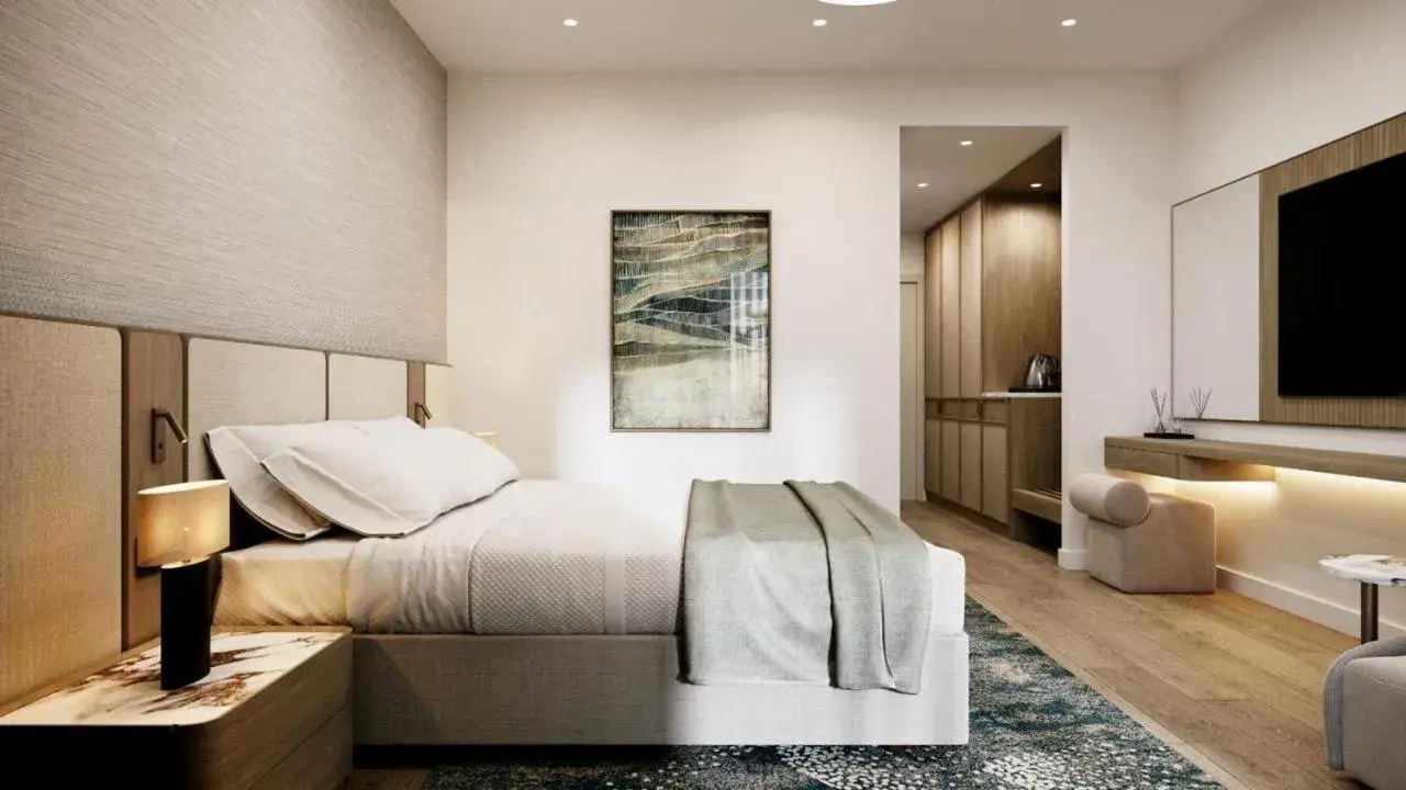 Bedroom, Bed in Hotel Harmony by Aycon Bedroom, Bed in Hotel Harmony by Aycon