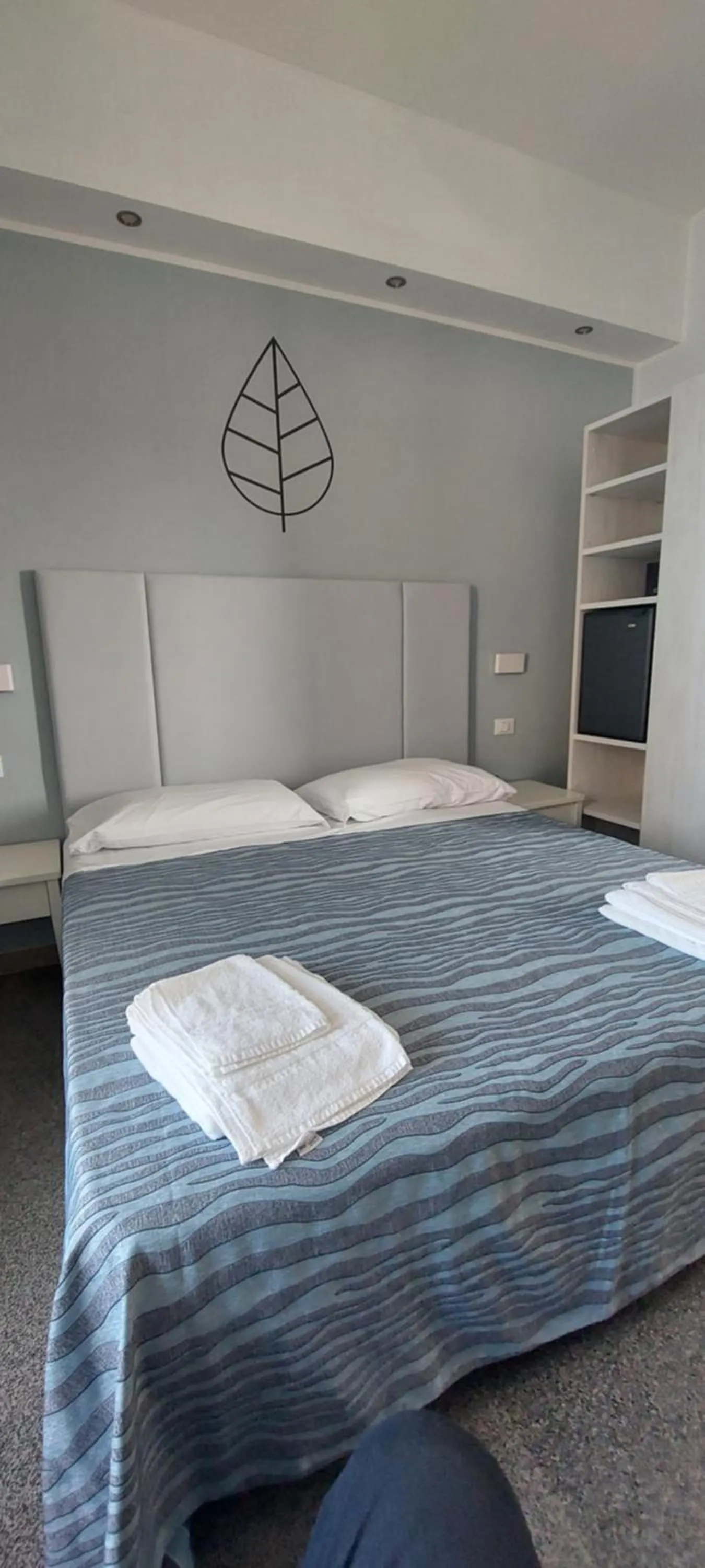 Bed in Hotel Caravel Park