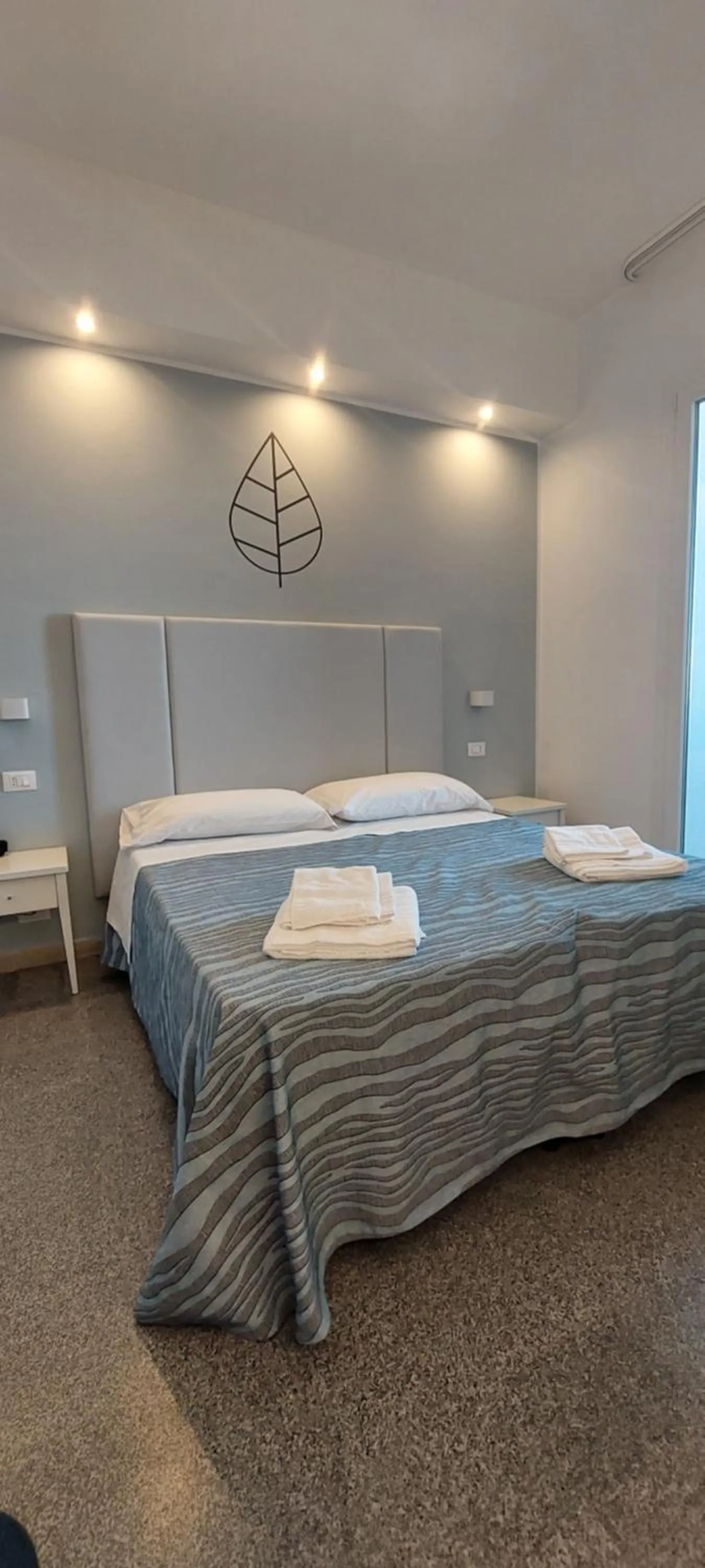 Bed in Hotel Caravel Park