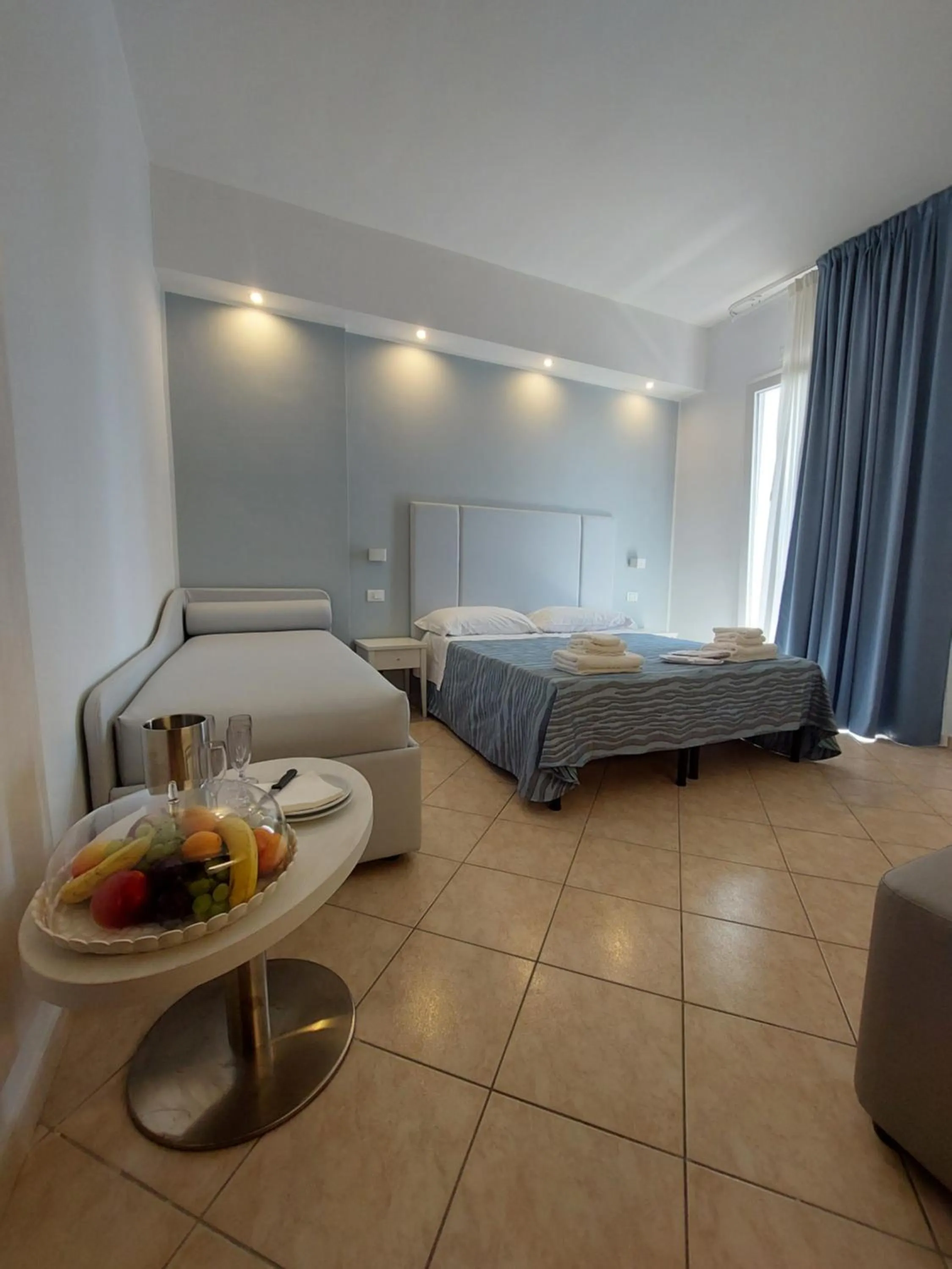 Bed in Hotel Caravel Park