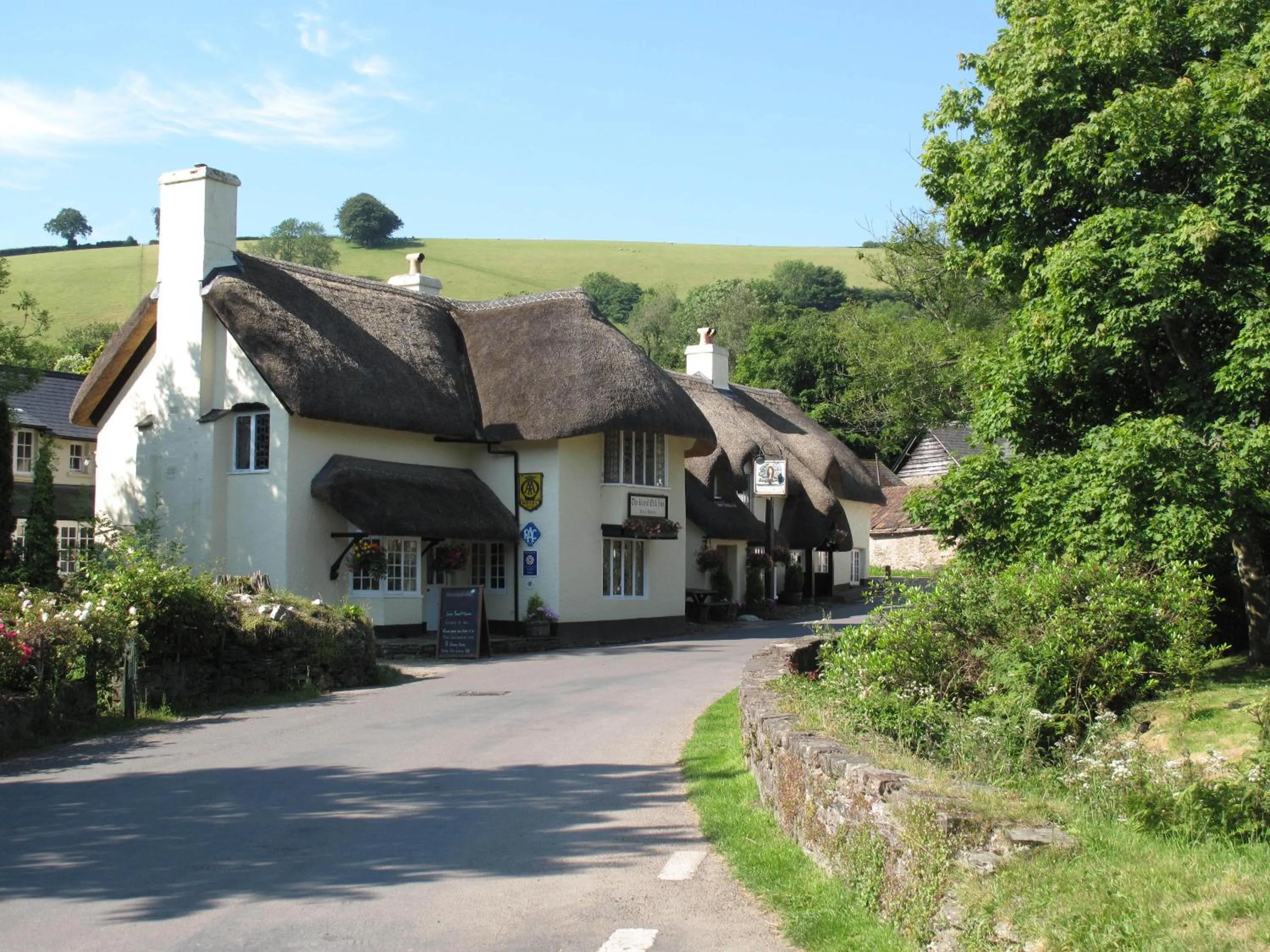 Property building in The Royal Oak Exmoor