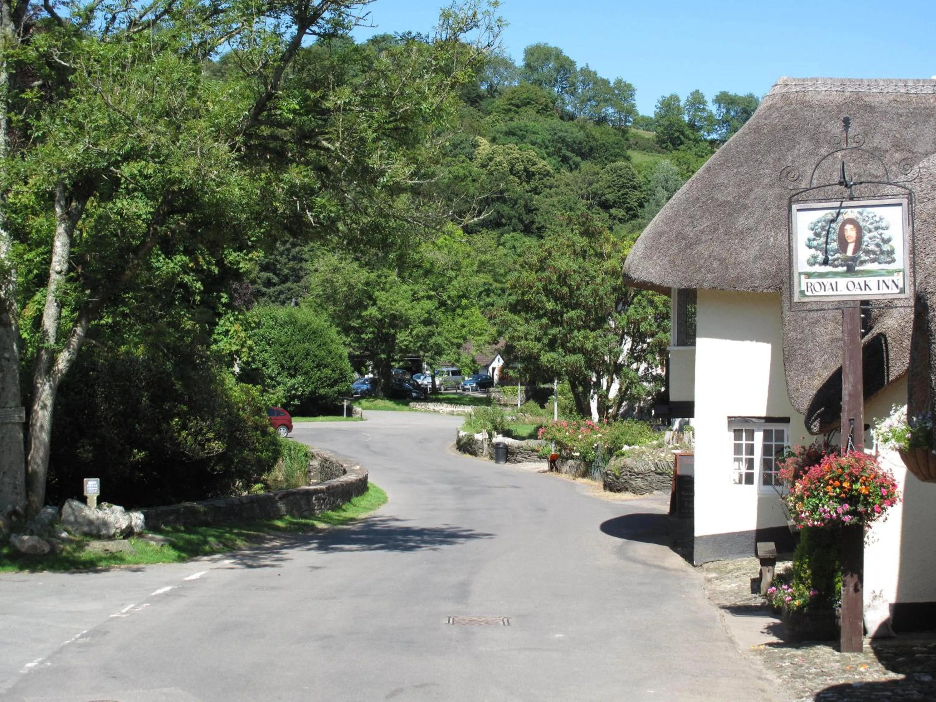 Property building in The Royal Oak Exmoor