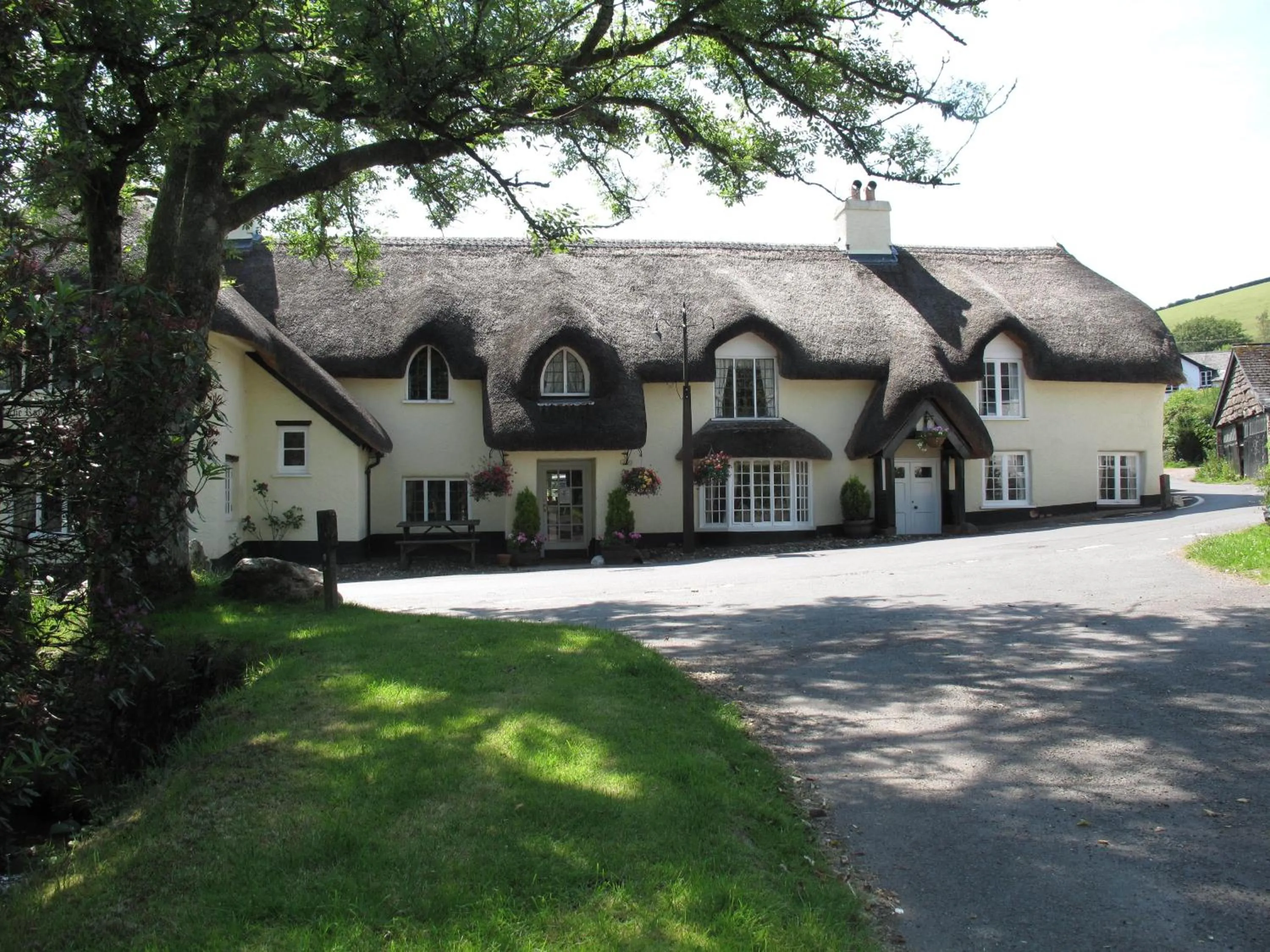 Property building in The Royal Oak Exmoor