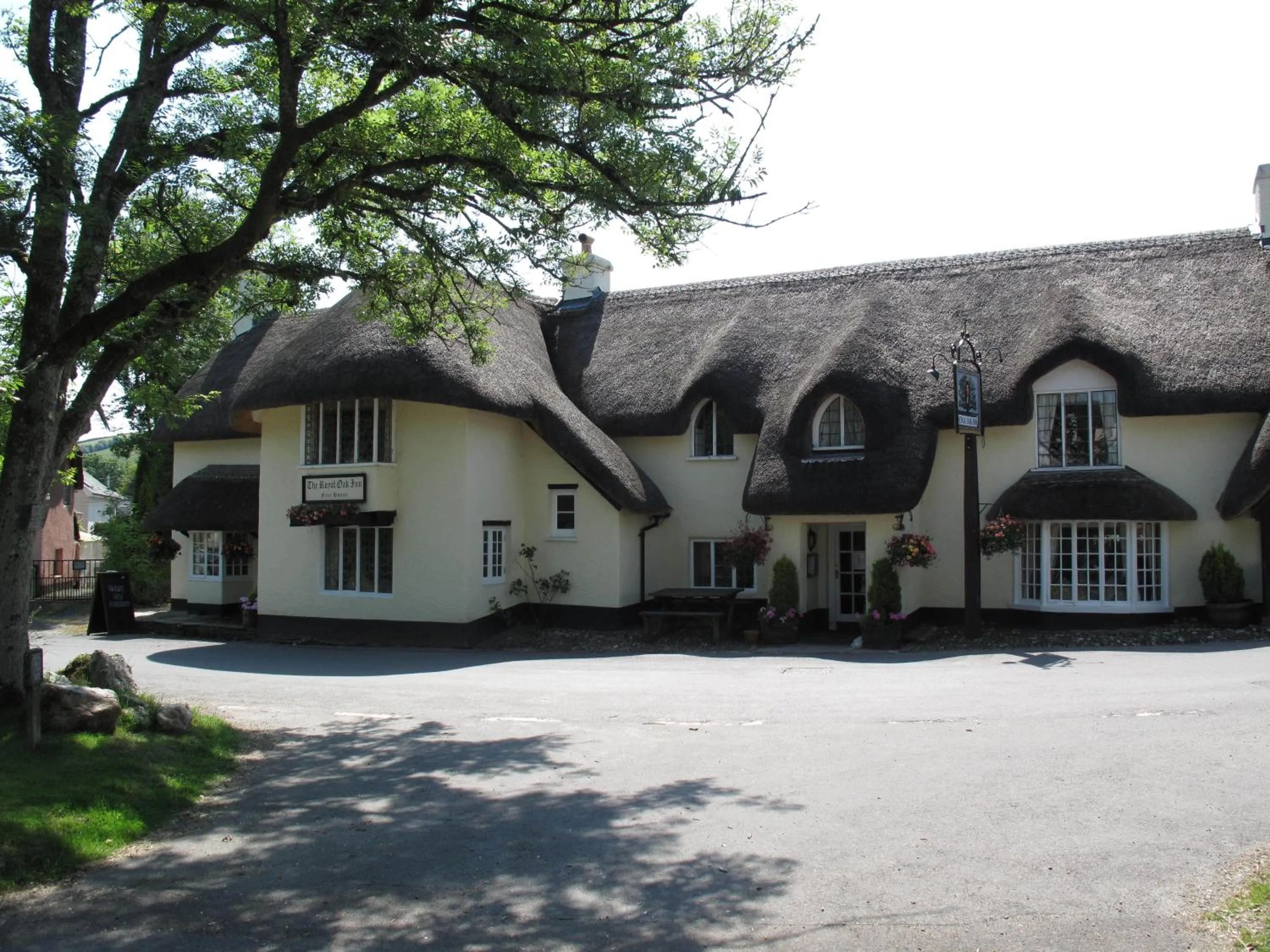 Property building in The Royal Oak Exmoor