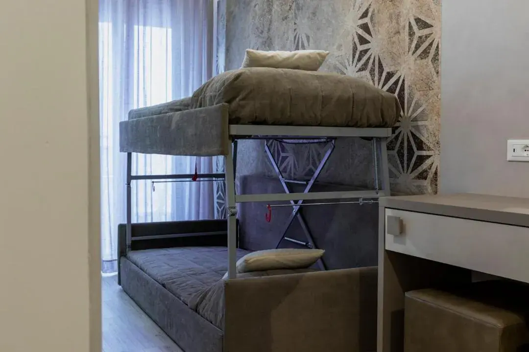 Quadruple Room with Balcony in Hotel All'Orologio Quadruple Room with Balcony in Hotel All'Orologio