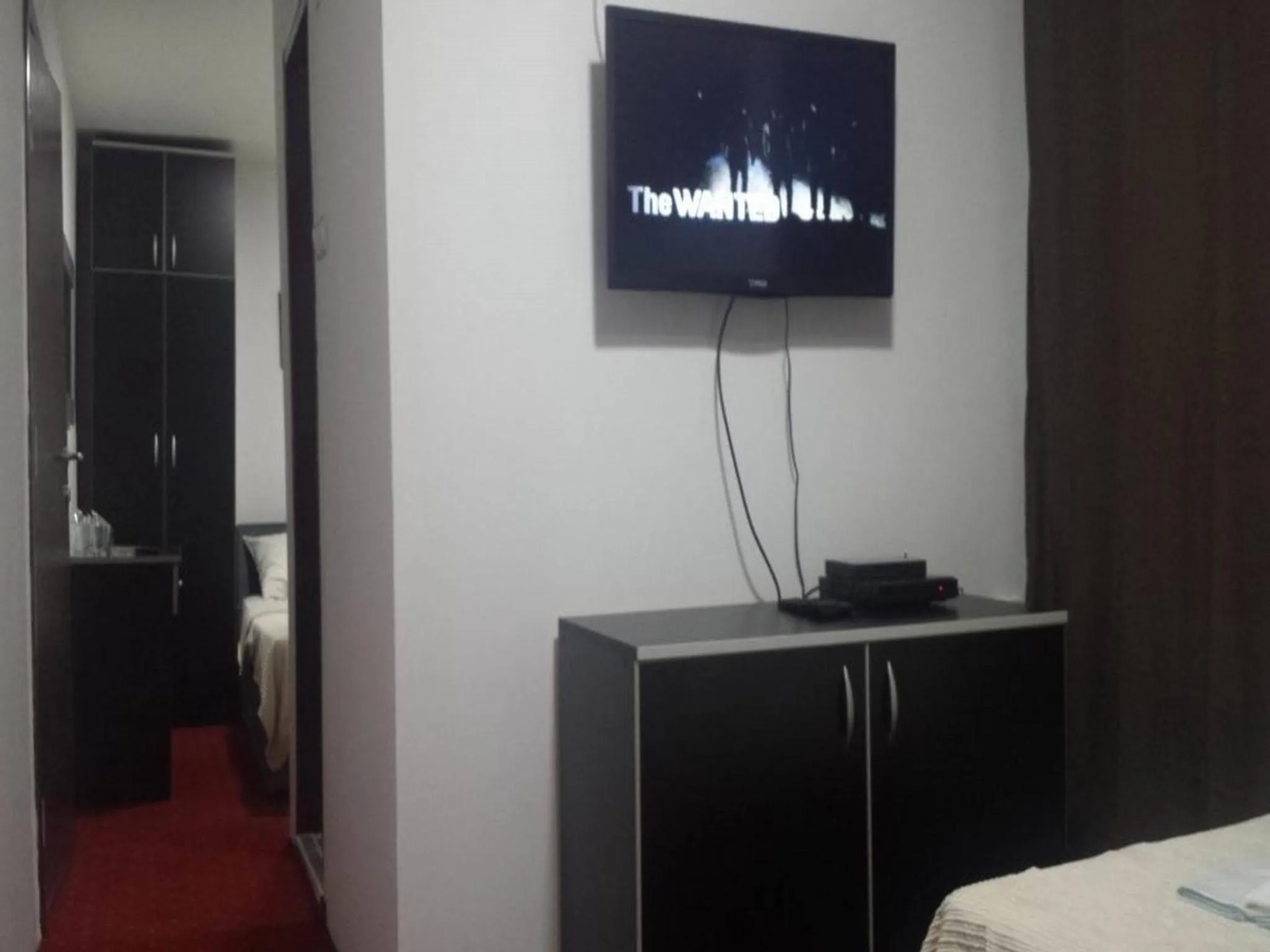 TV and multimedia, Bed in Gros Hotel - Leskovac