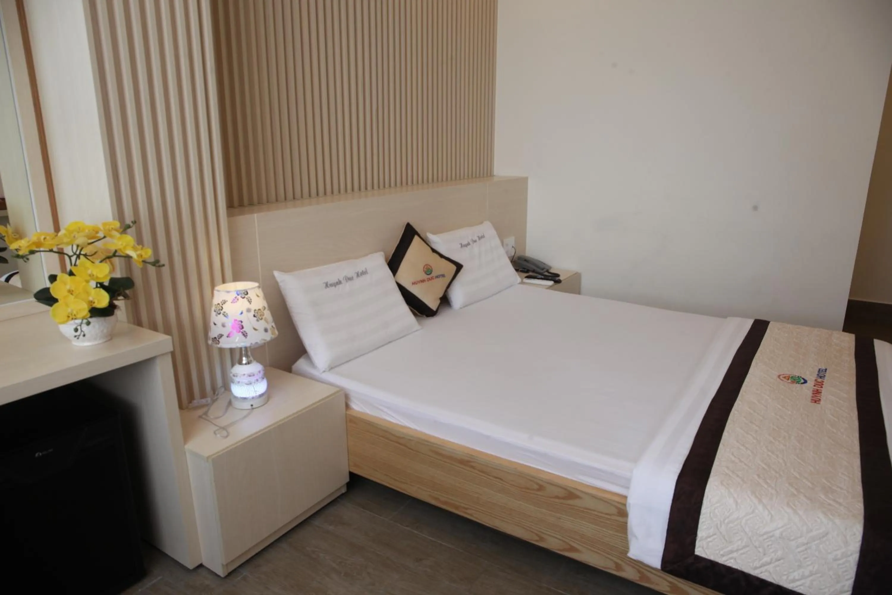 Bed in Huynh Duc 2 Hotel