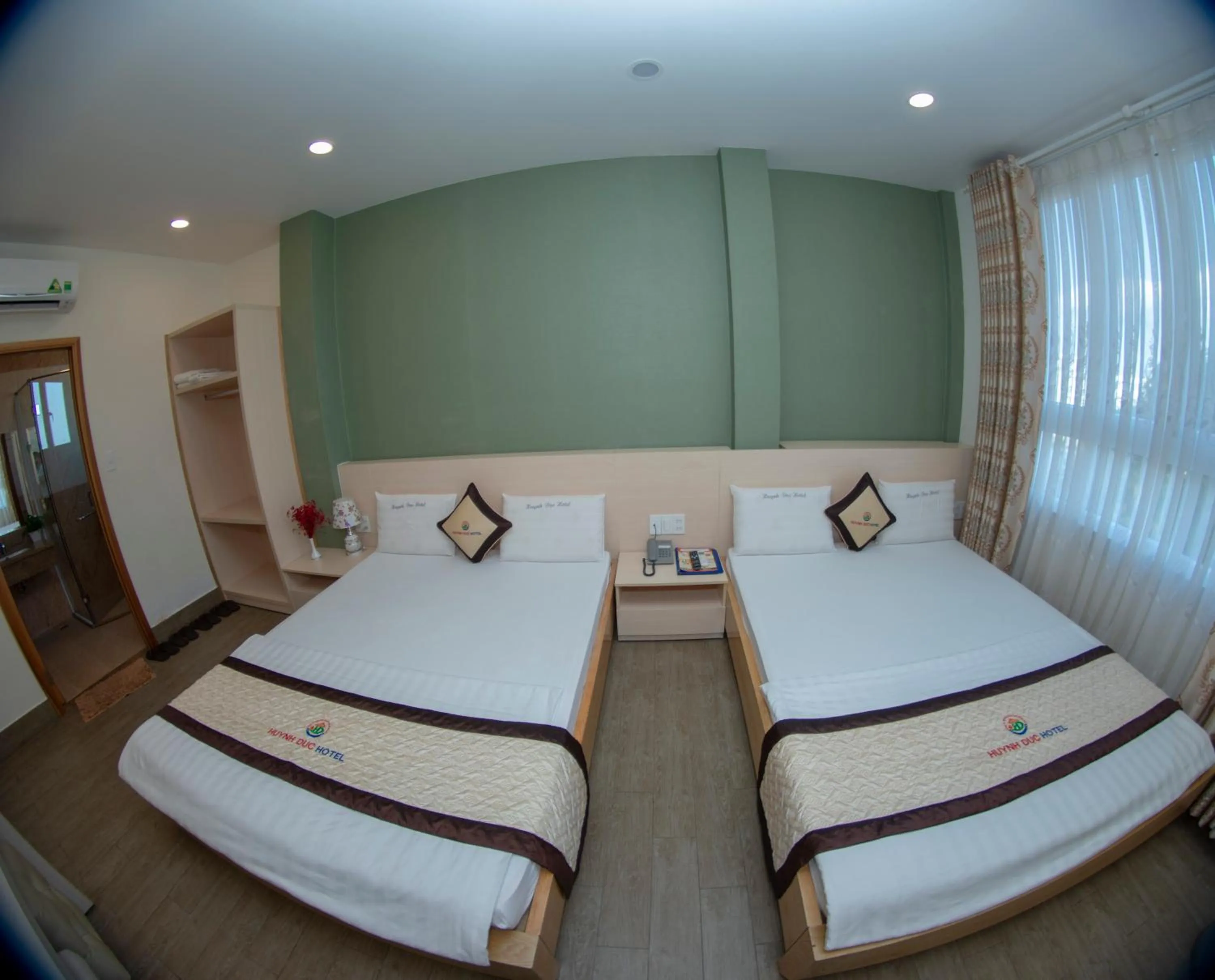 Bed in Huynh Duc 2 Hotel