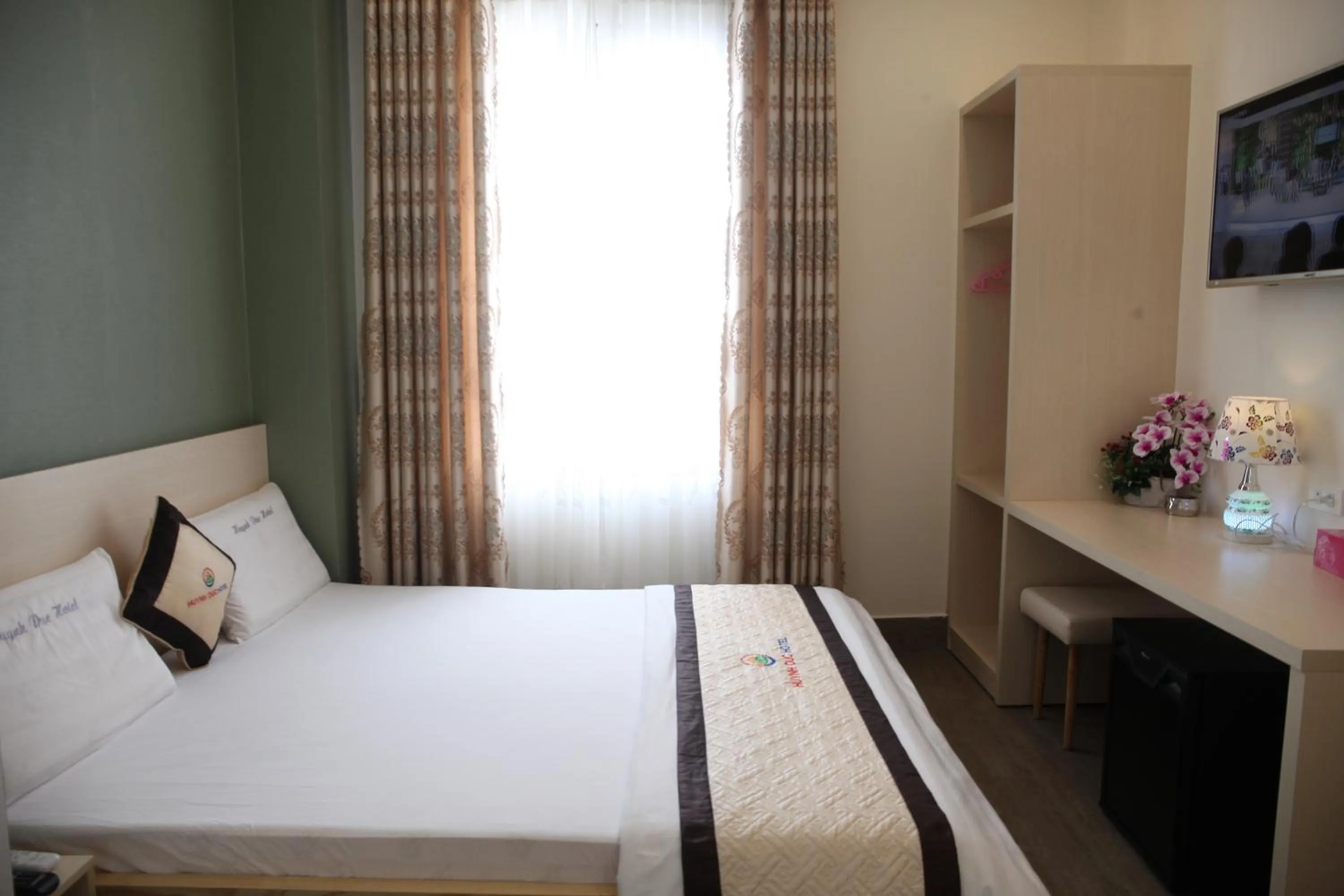 Bed in Huynh Duc 2 Hotel