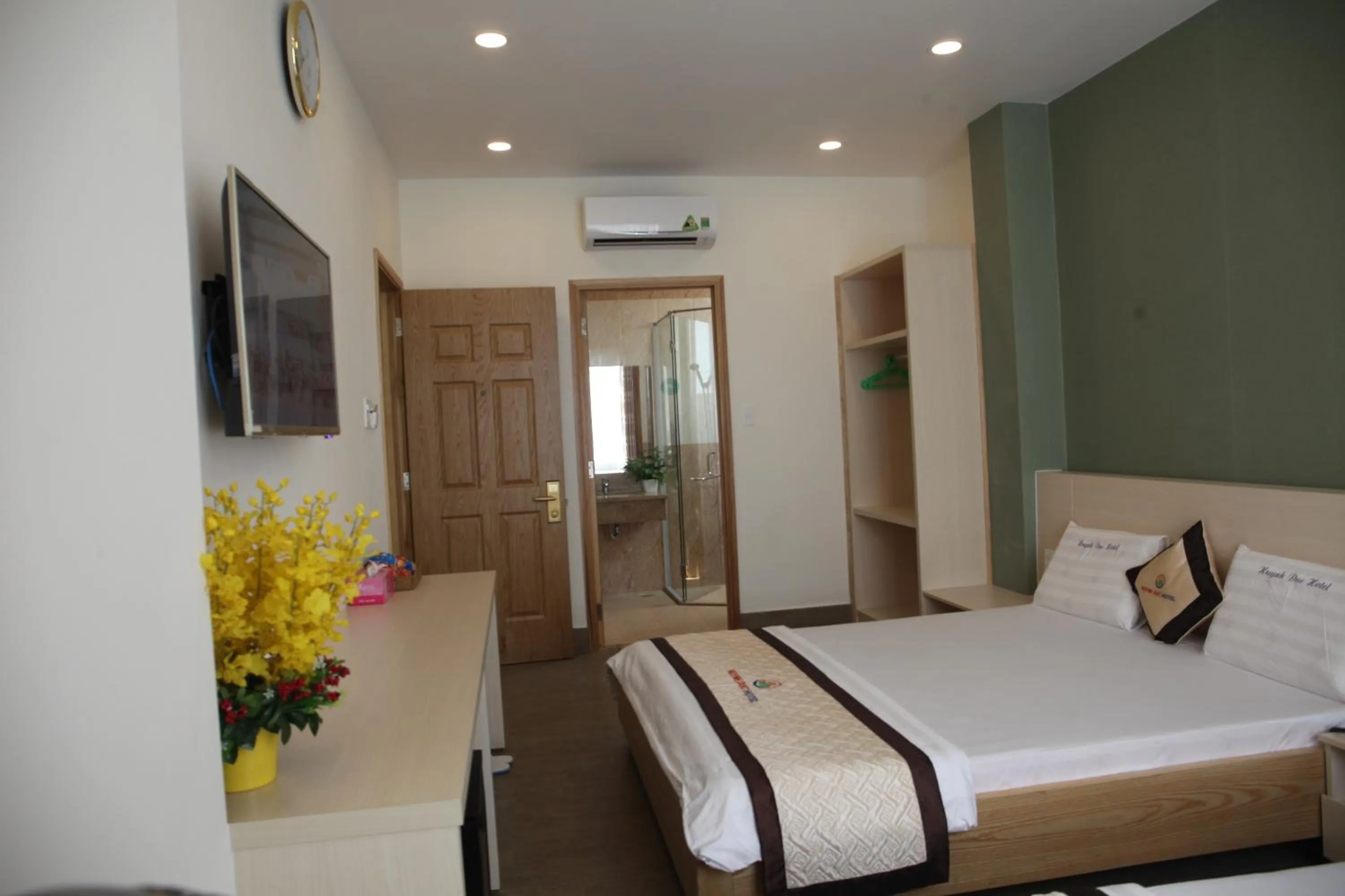 Bed in Huynh Duc 2 Hotel