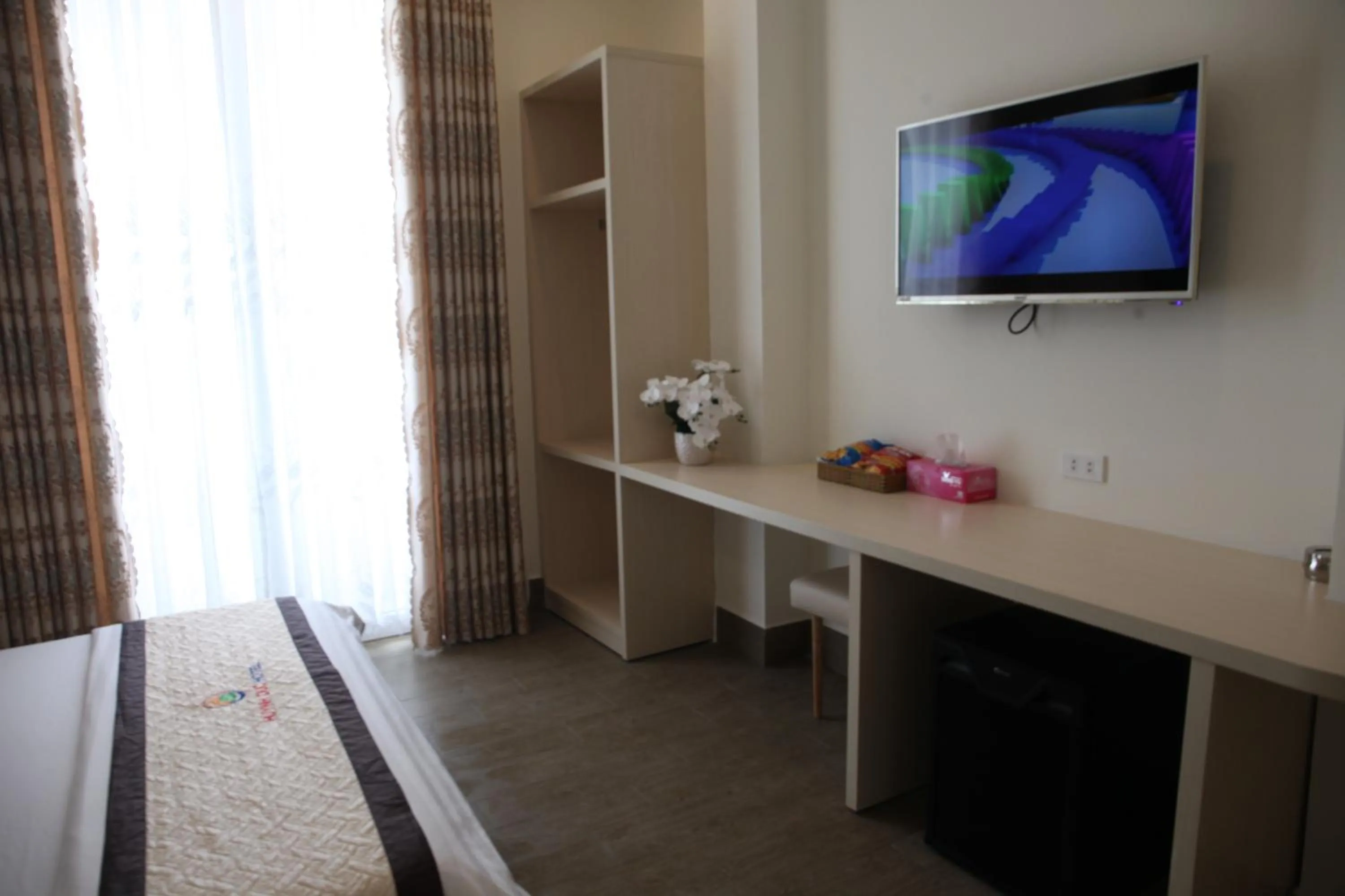 Bed in Huynh Duc 2 Hotel