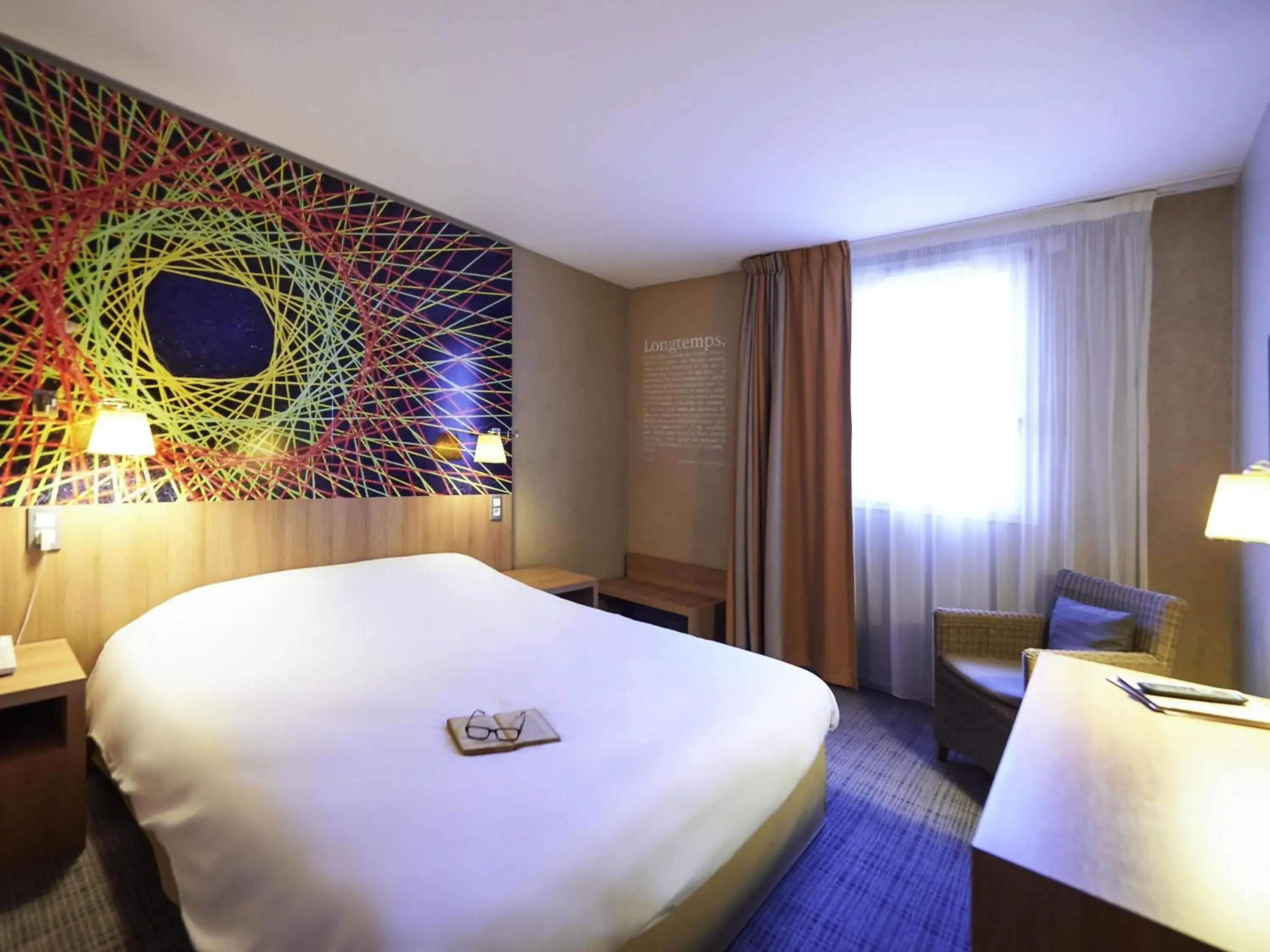 Bedroom, Bed in ibis Styles Cholet Bedroom, Bed in ibis Styles Cholet