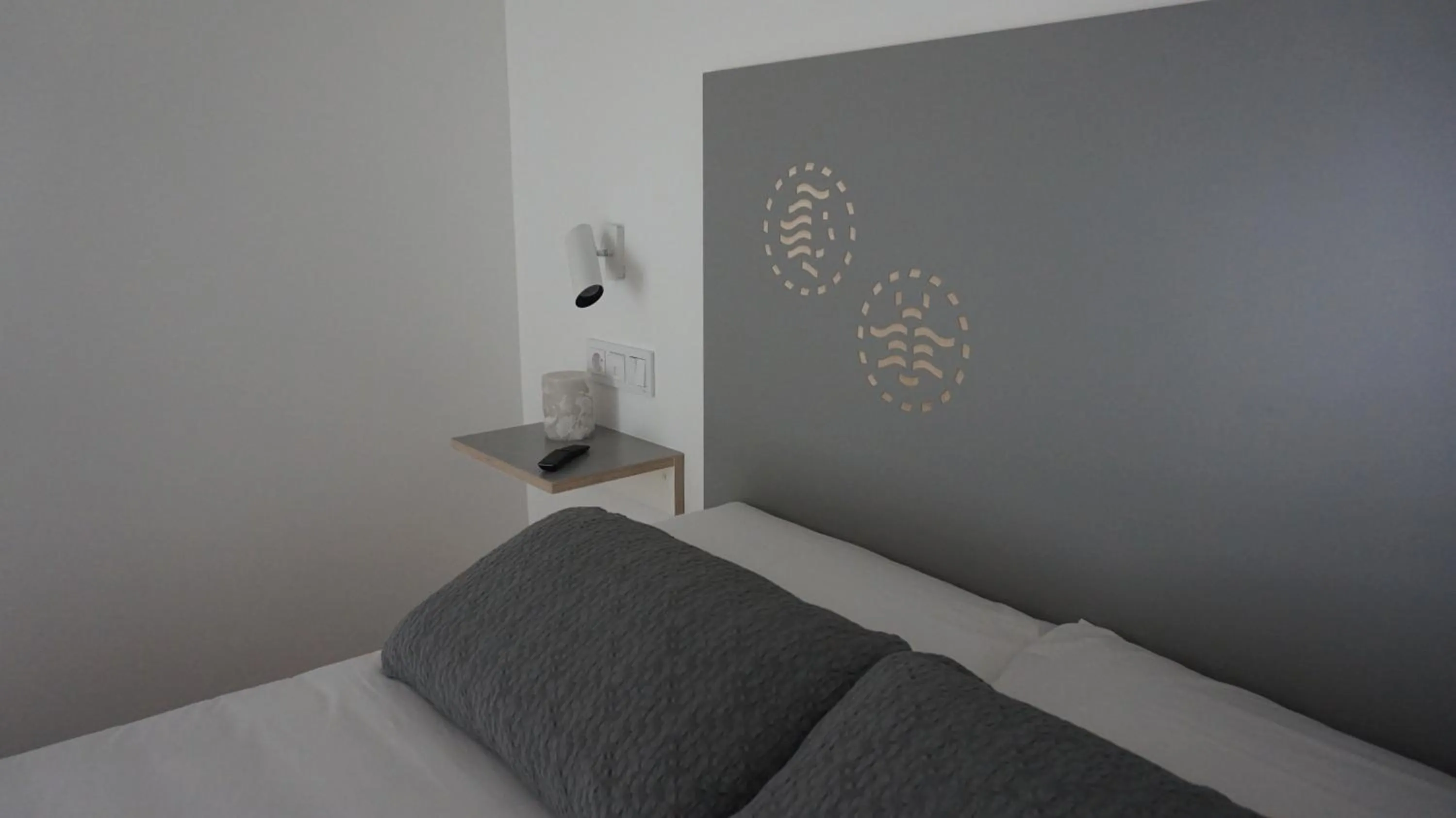 Decorative detail, Bed in Hotel SempreFisterra