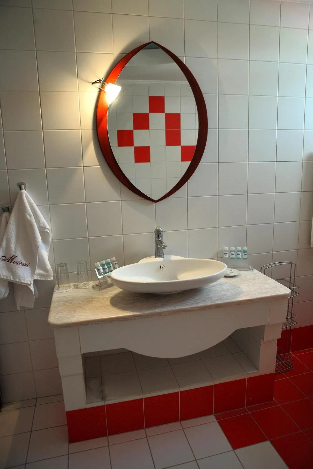 Bathroom in Malemi Organic Hotel