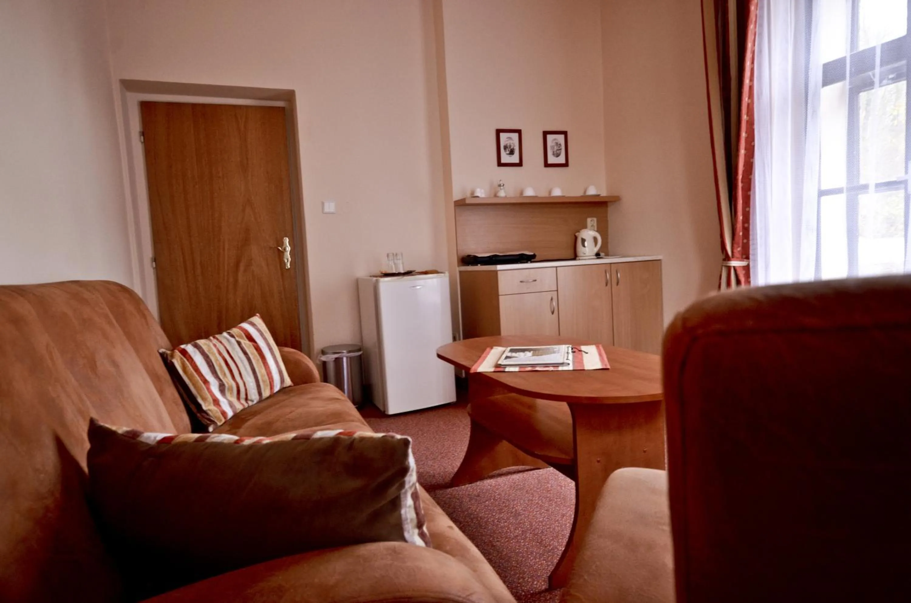 Kitchen or kitchenette in Hotel Paradies