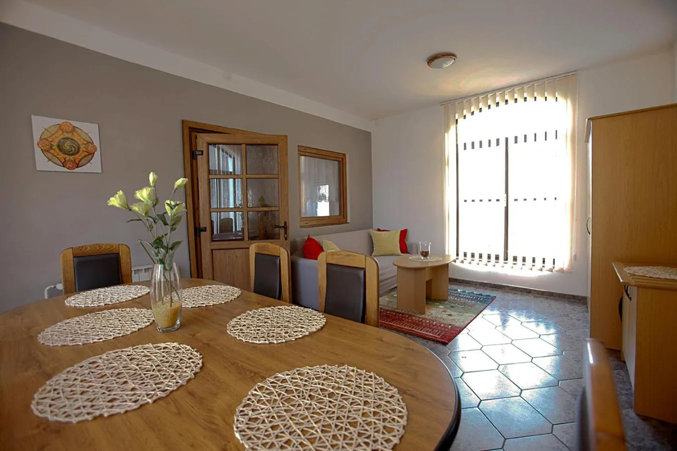 Dining area in Hotel Paradies