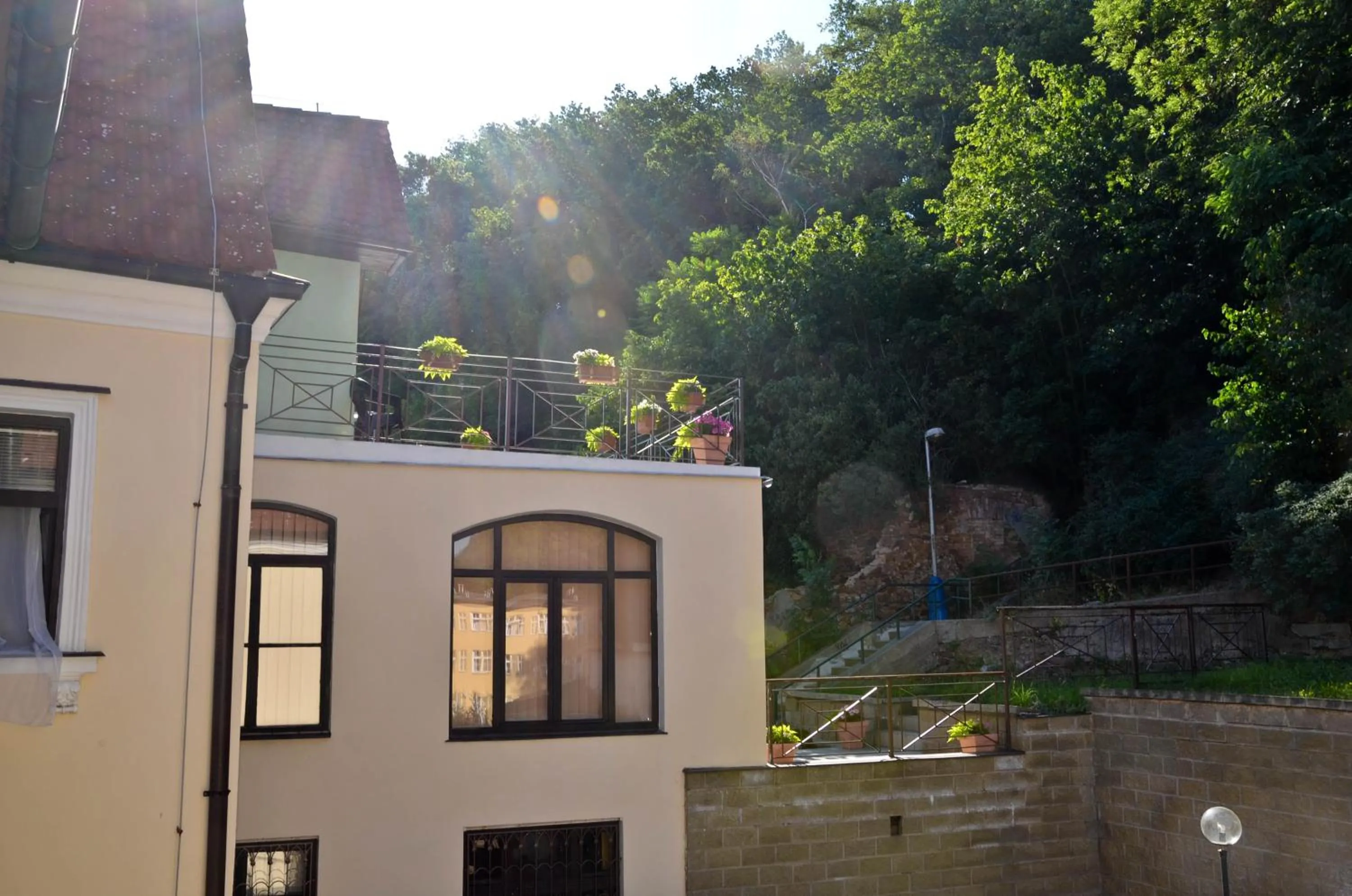Facade/entrance in Hotel Paradies