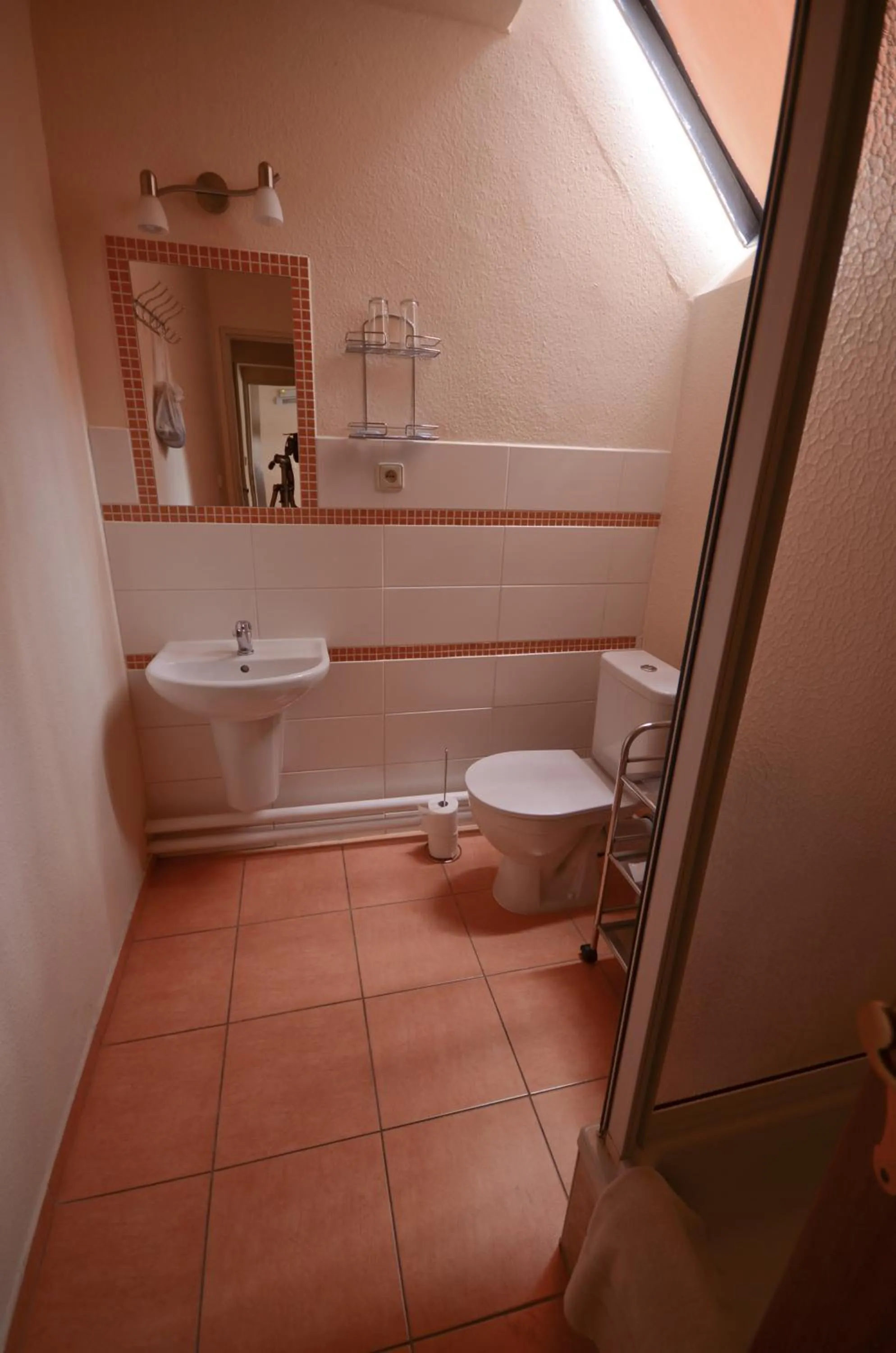 Bathroom in Hotel Paradies