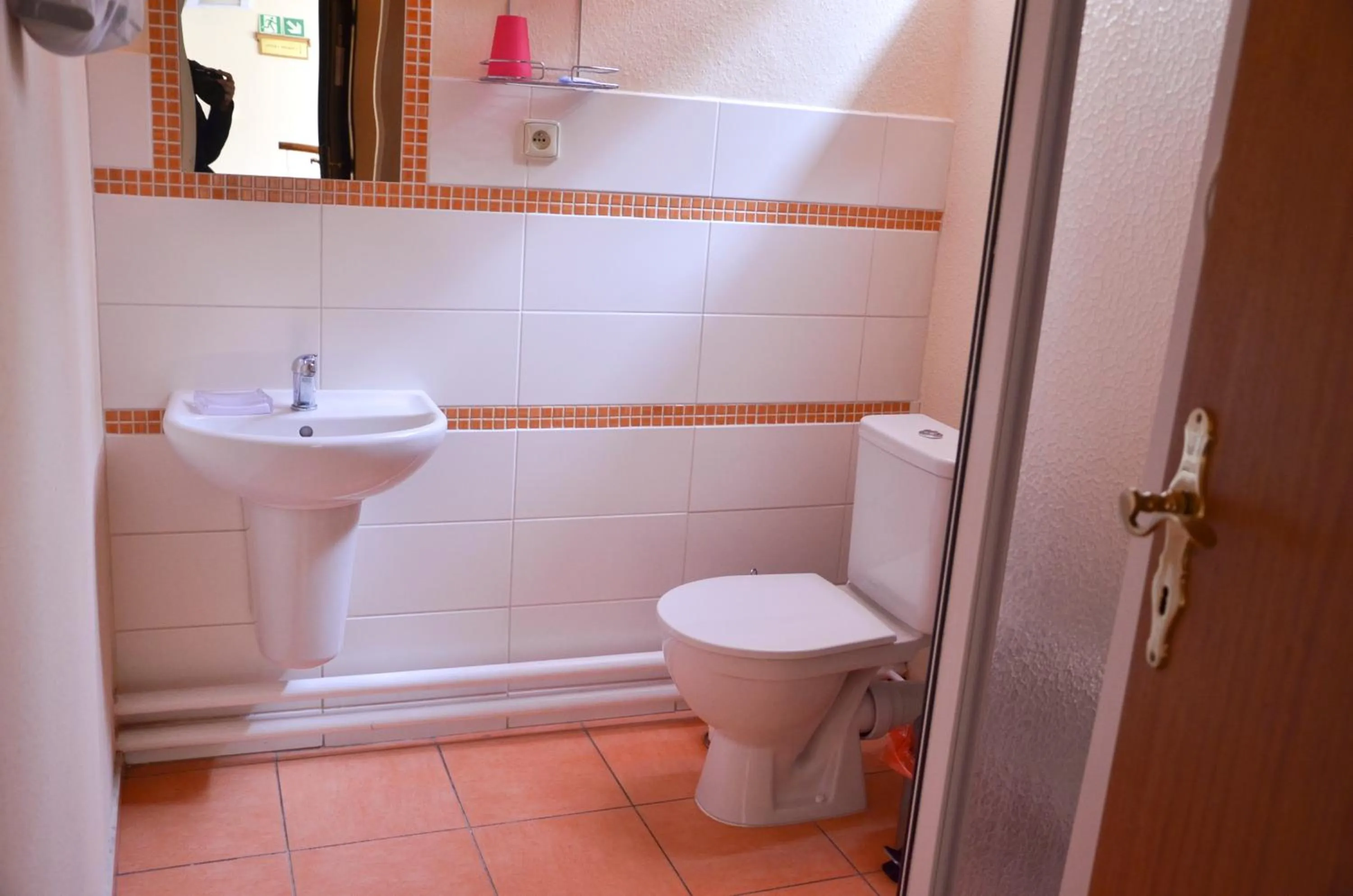 Bathroom in Hotel Paradies