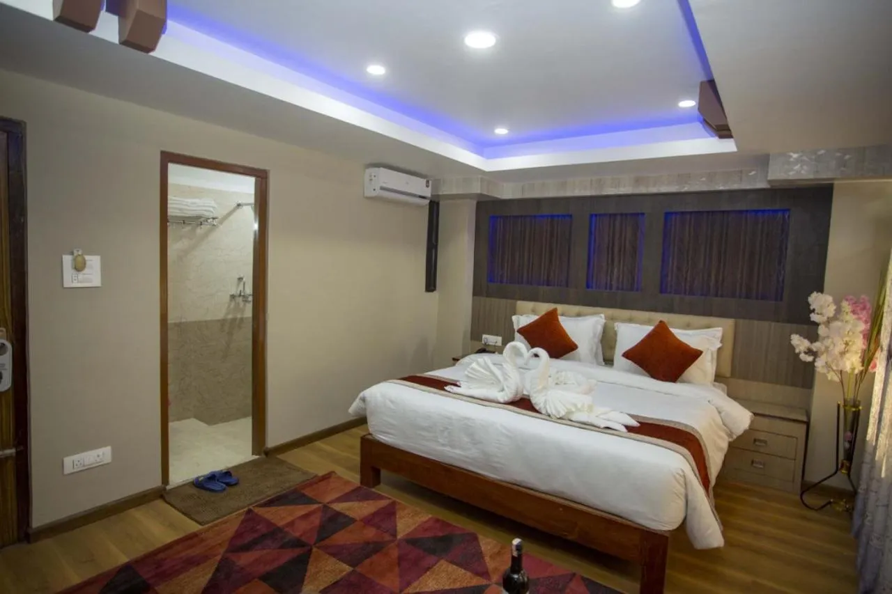 Bed in Hotel Marinha