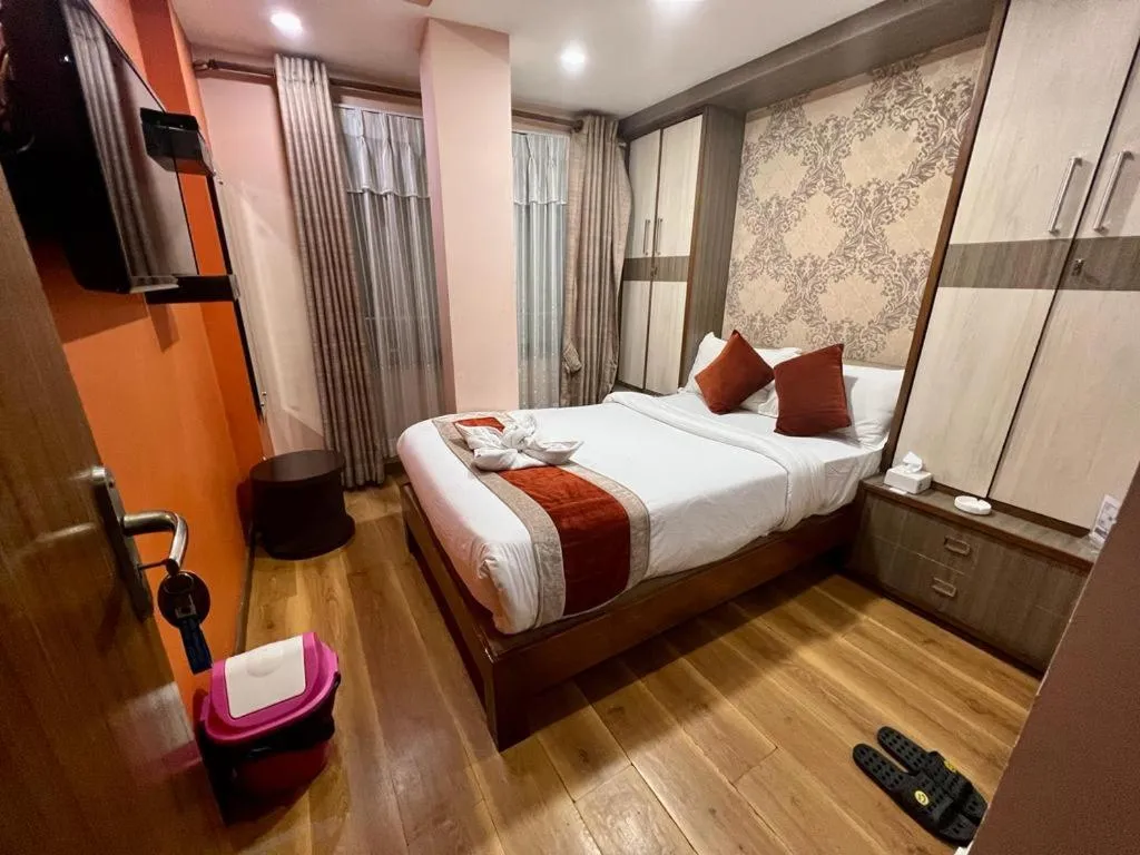 Bed in Hotel Marinha