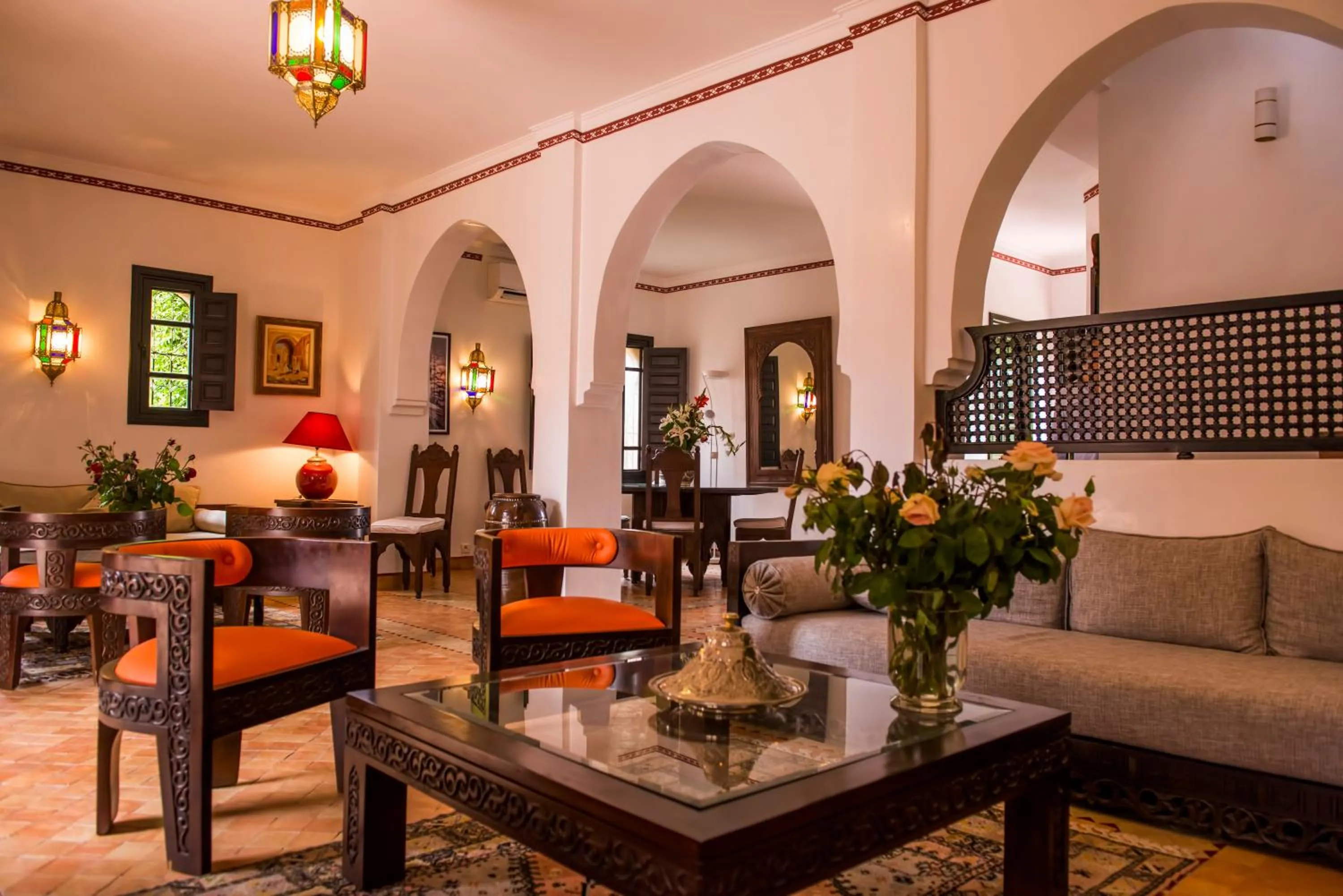 Seating area in Maison Ayda