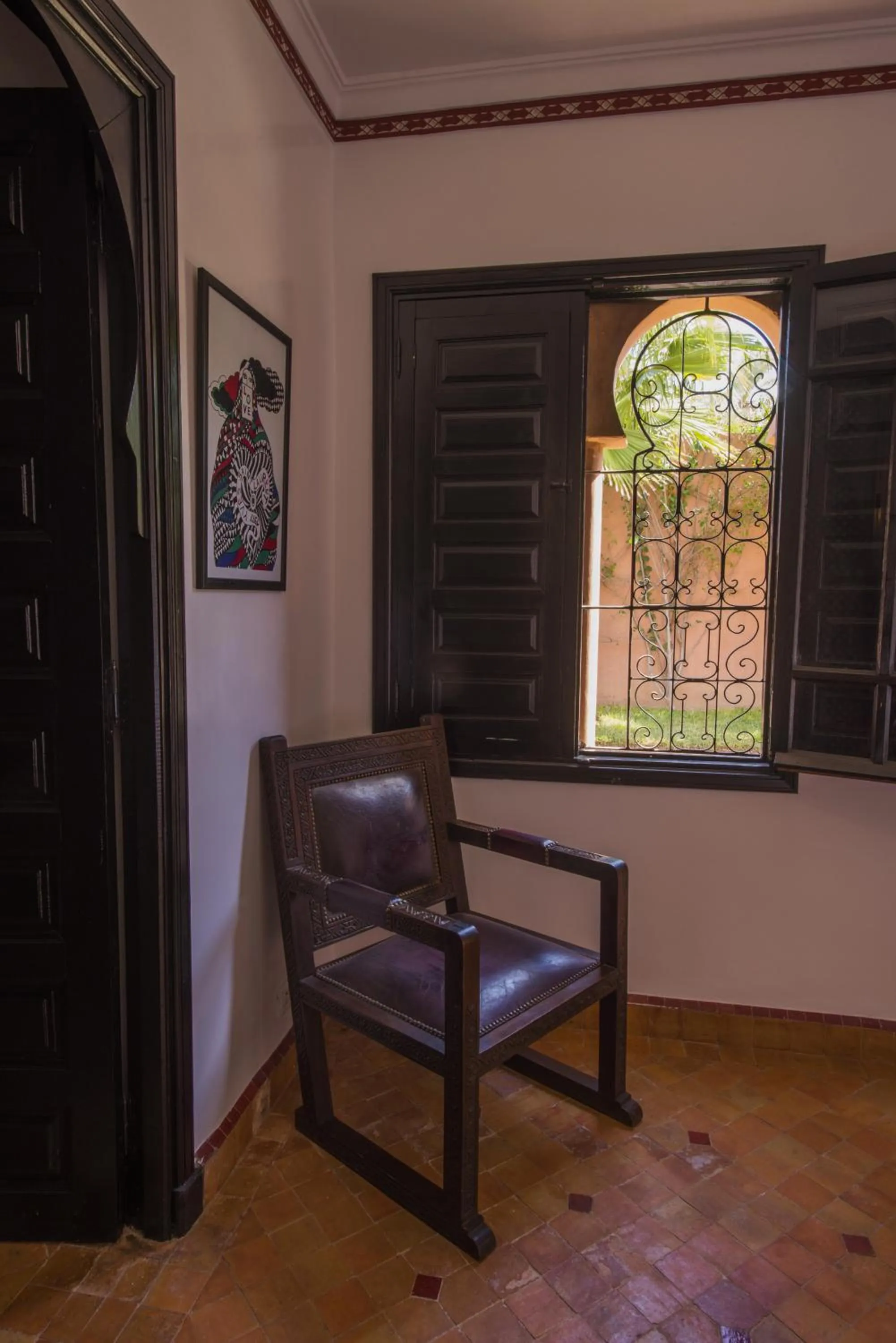 Decorative detail in Maison Ayda