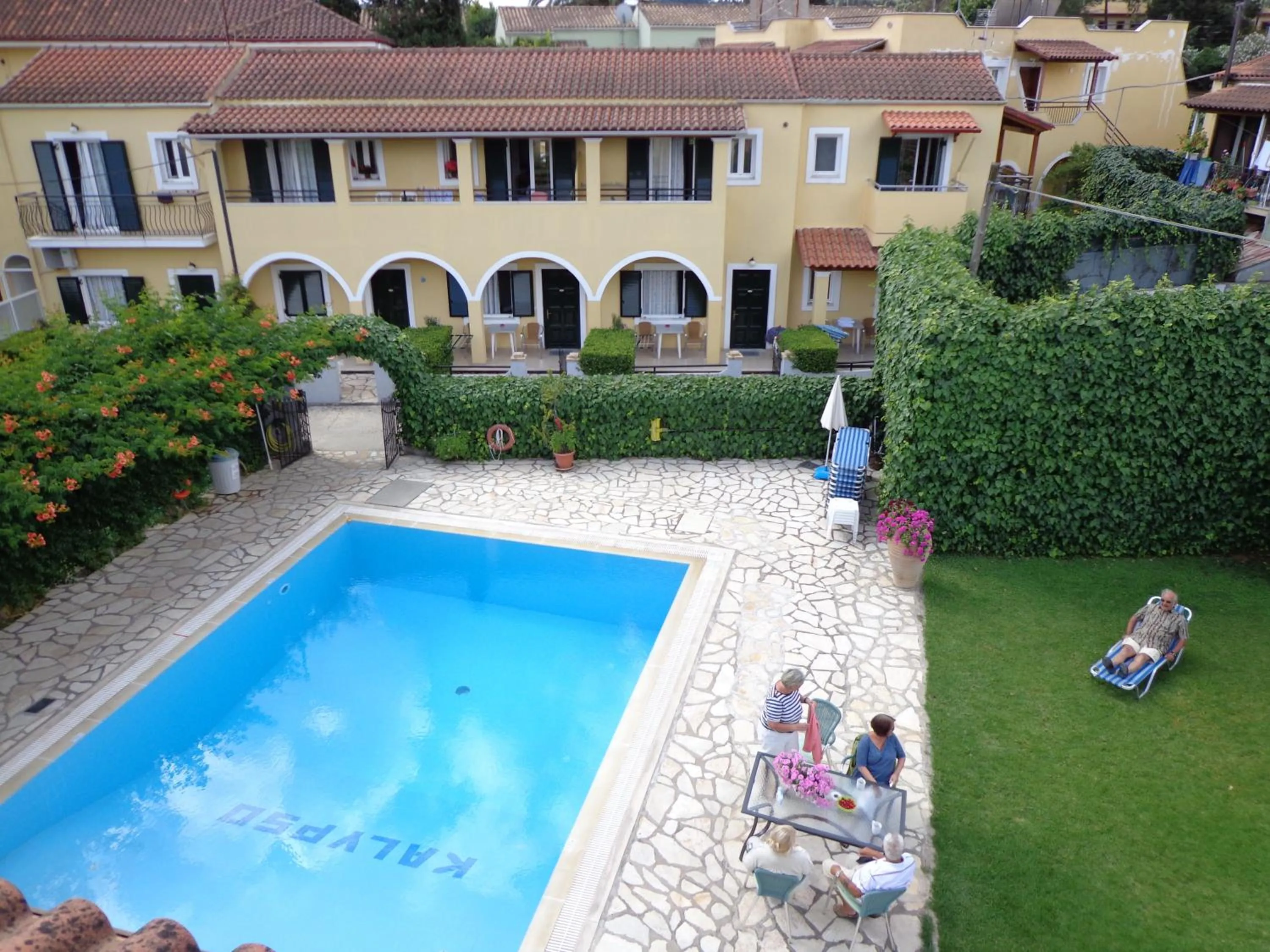 Bird's eye view in Kalypso Gouvia