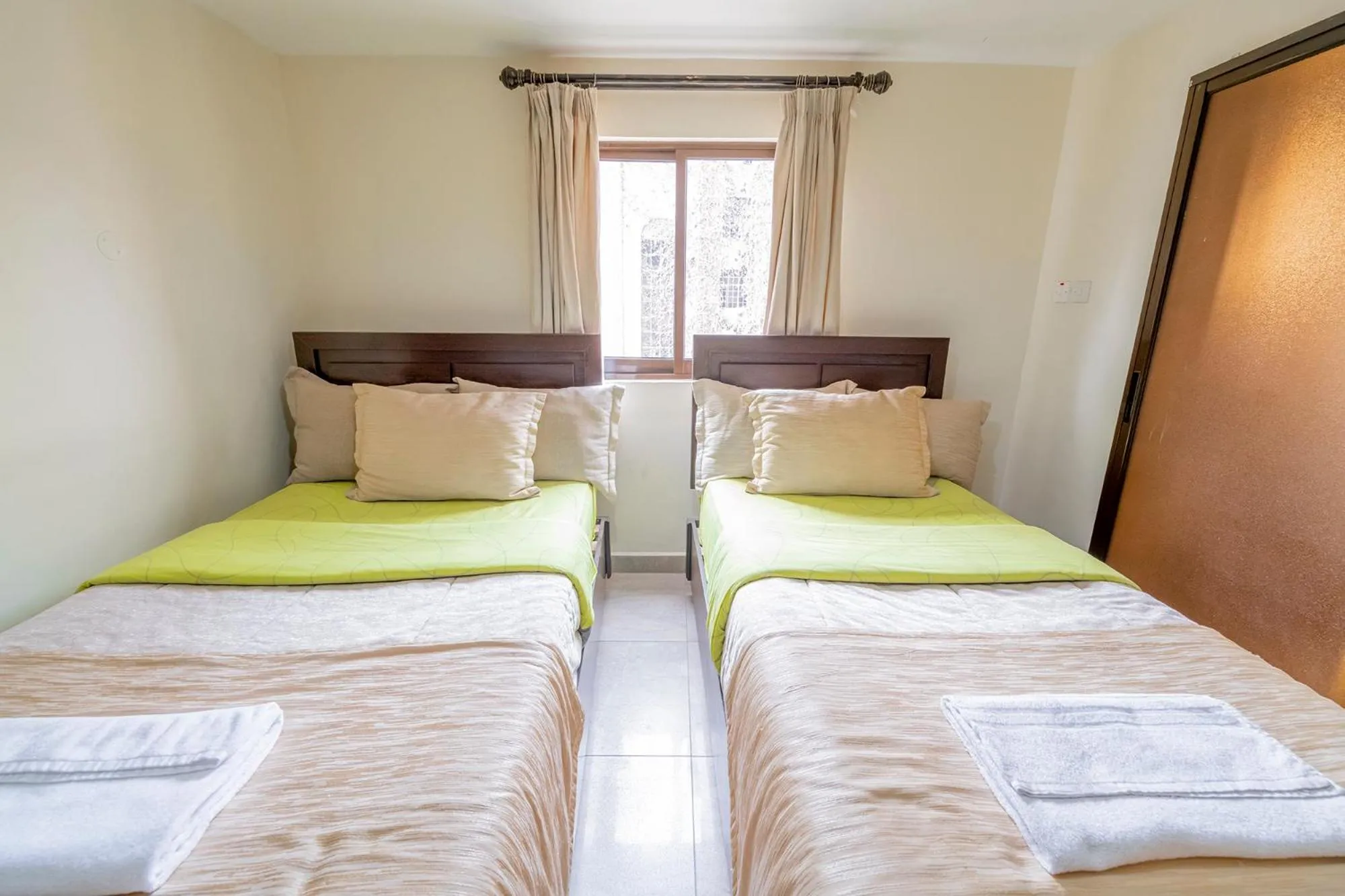 Bed in Joy Palace Hotel