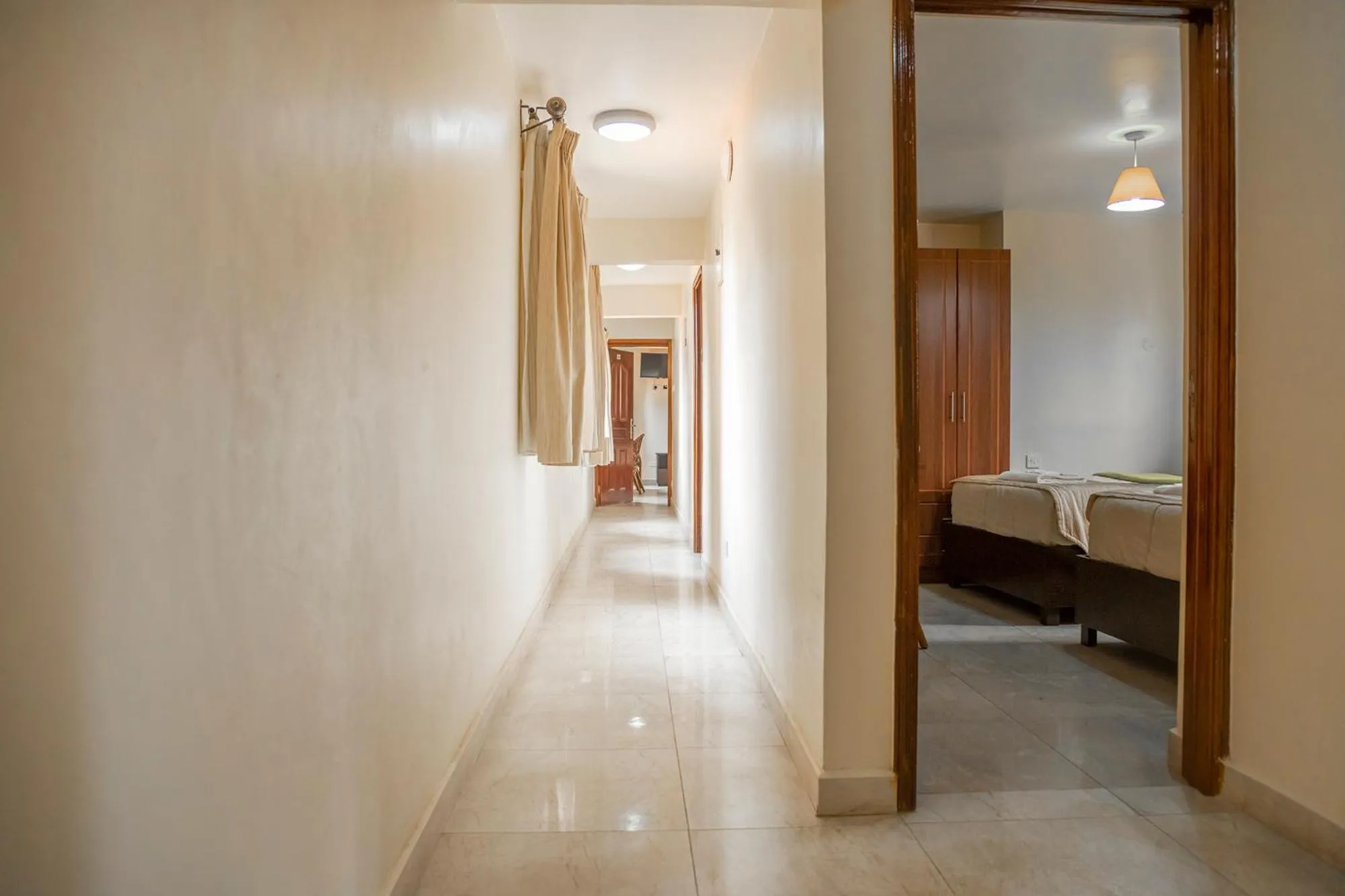 Bed in Joy Palace Hotel