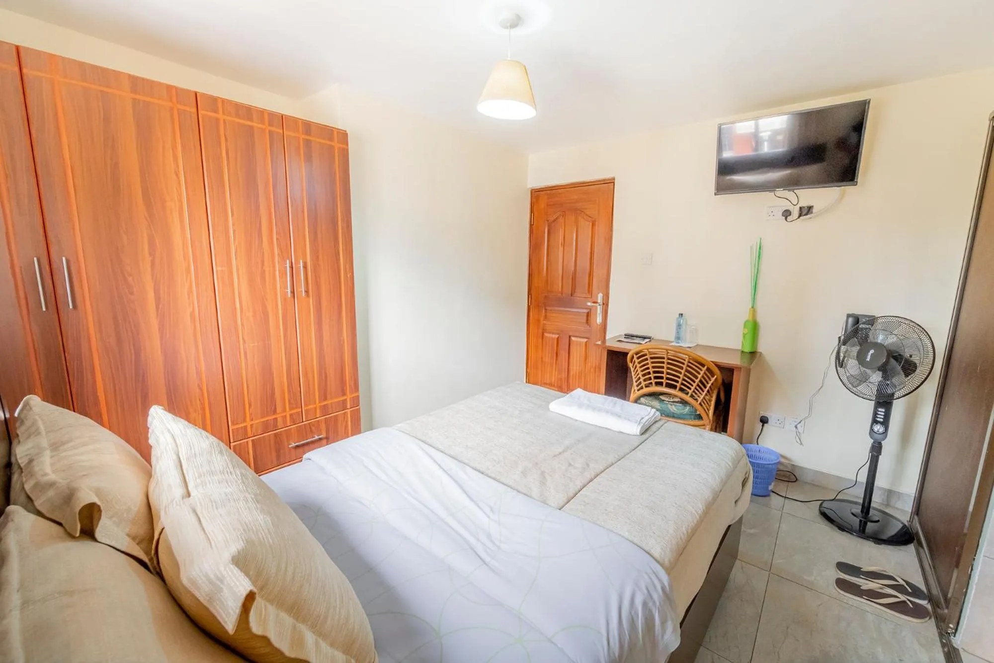 Bed in Joy Palace Hotel