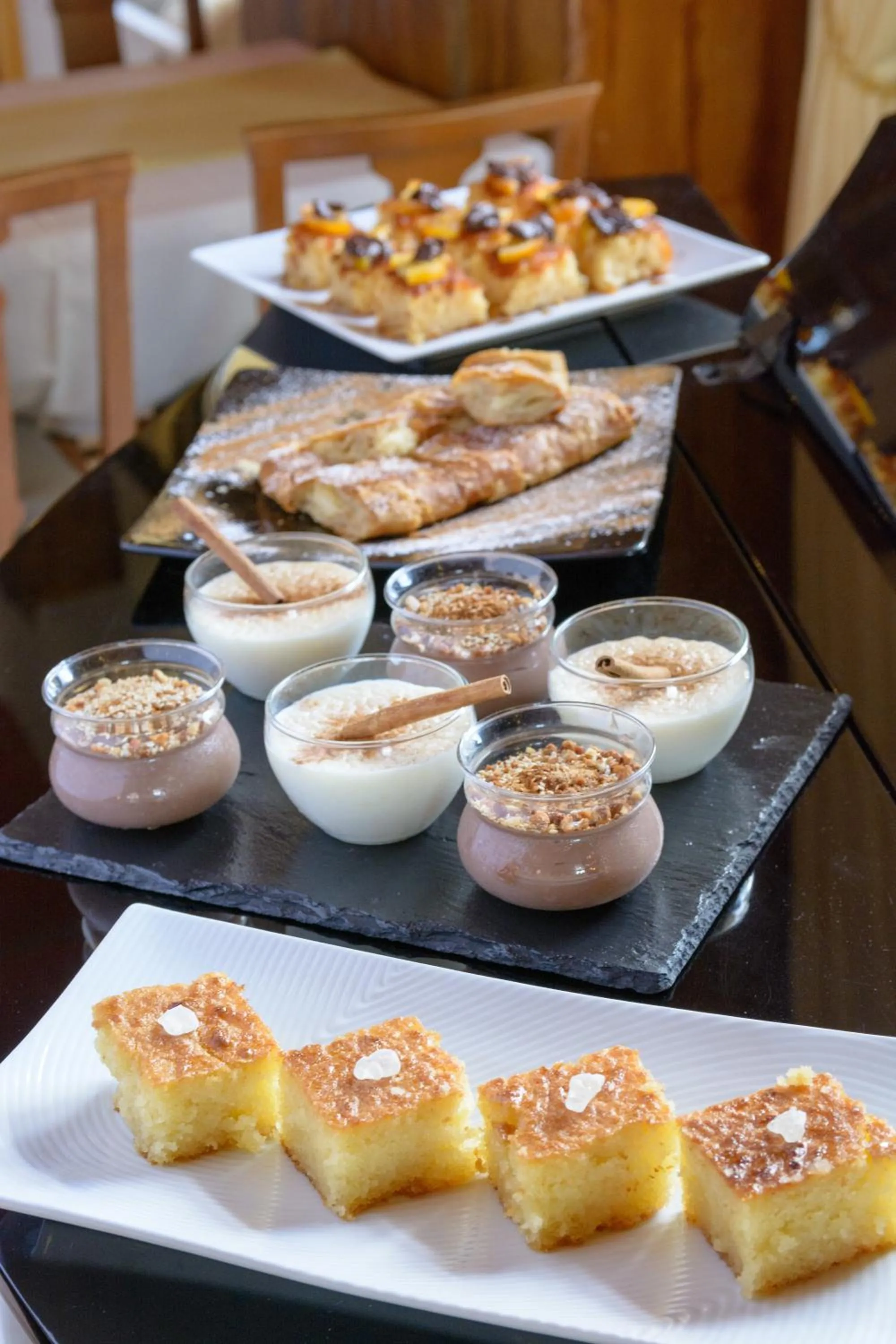 Buffet breakfast in Golden Sand Hotel