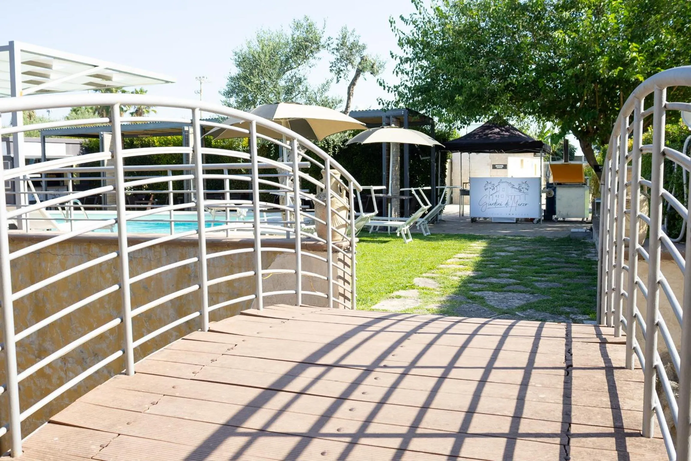 Pool view in Bed & Breakfast Giardini Di Marzo