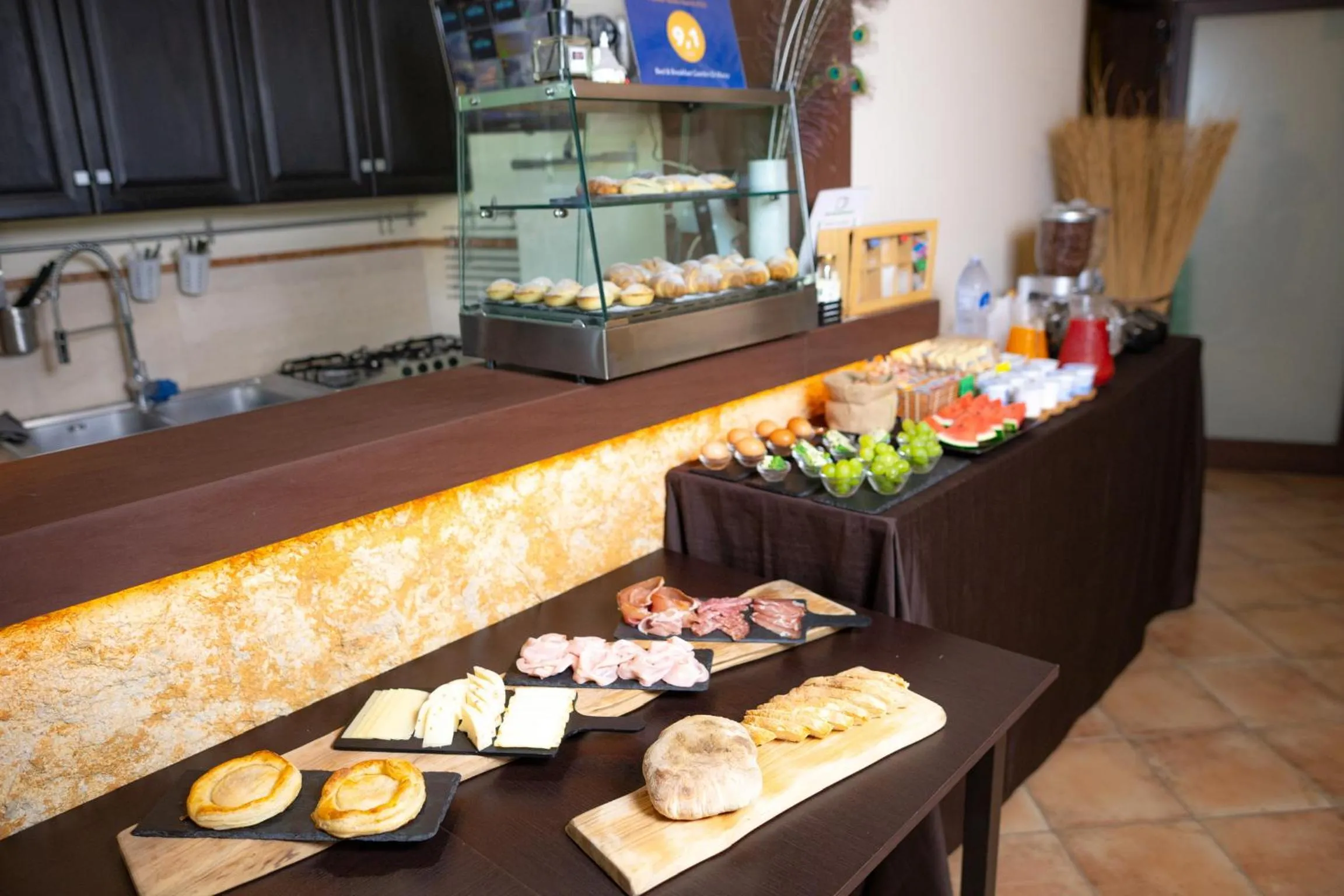 Food and drinks in Bed & Breakfast Giardini Di Marzo