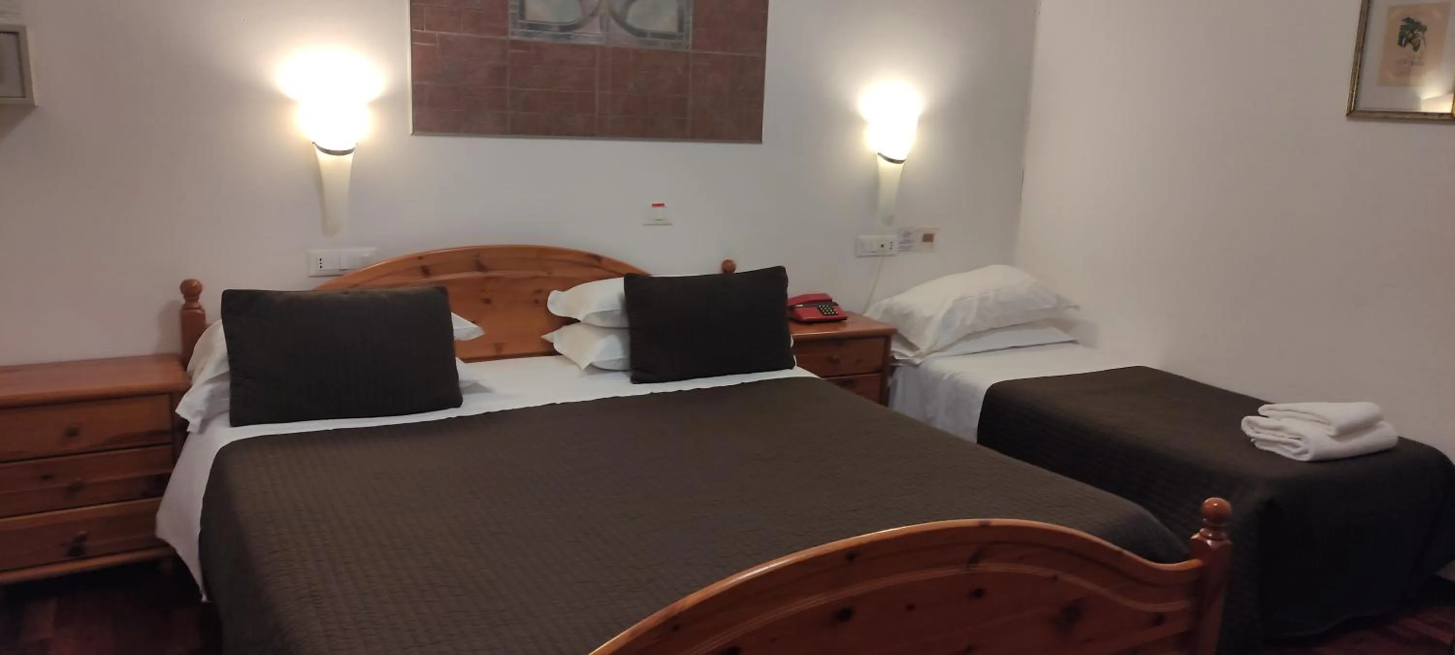 Bedroom, Bed in Hotel Il Rustichello