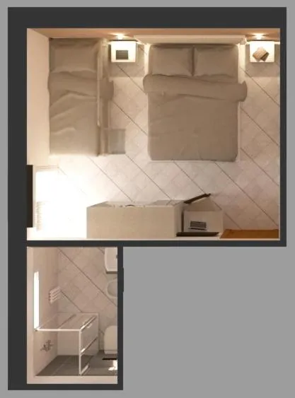 Floor plan in Residence Hotel Mizar