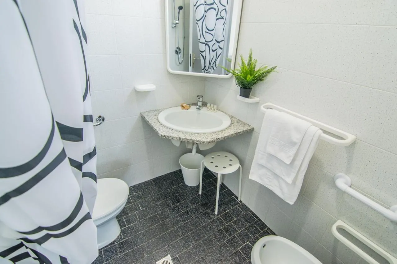 Bathroom in Residence Hotel Mizar