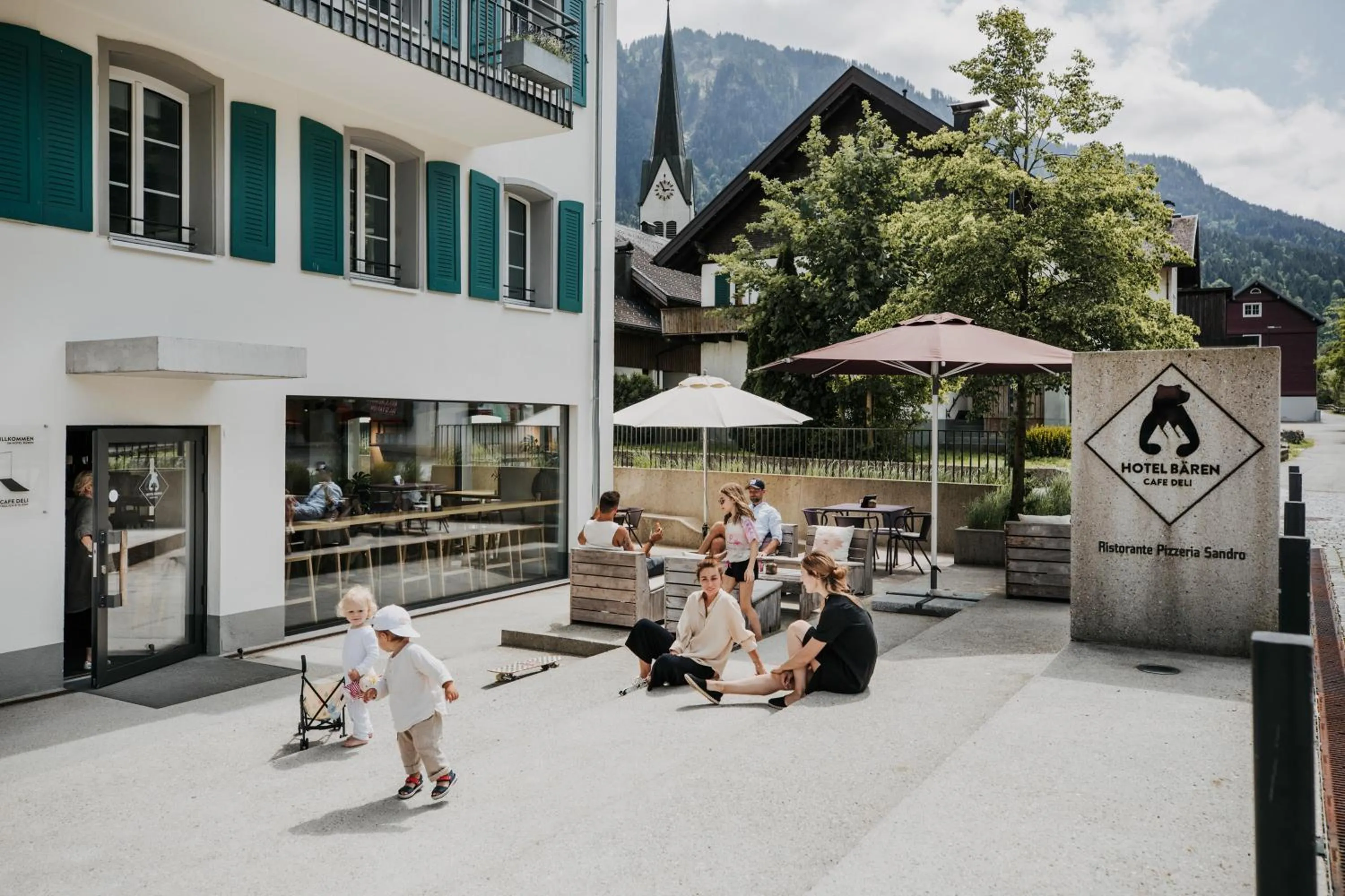 Balcony/Terrace in Hotel Bären