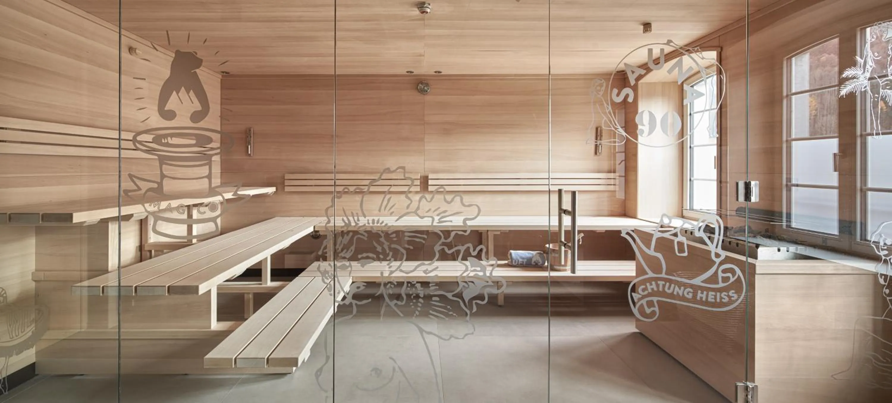 Sauna in Hotel Bären