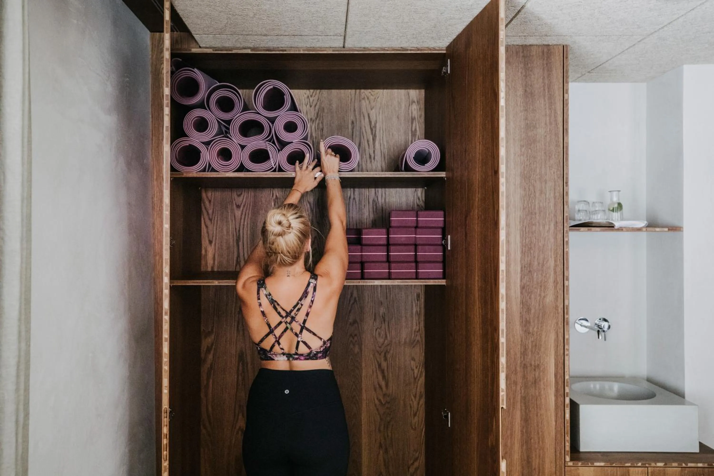 Fitness centre/facilities in Hotel Bären